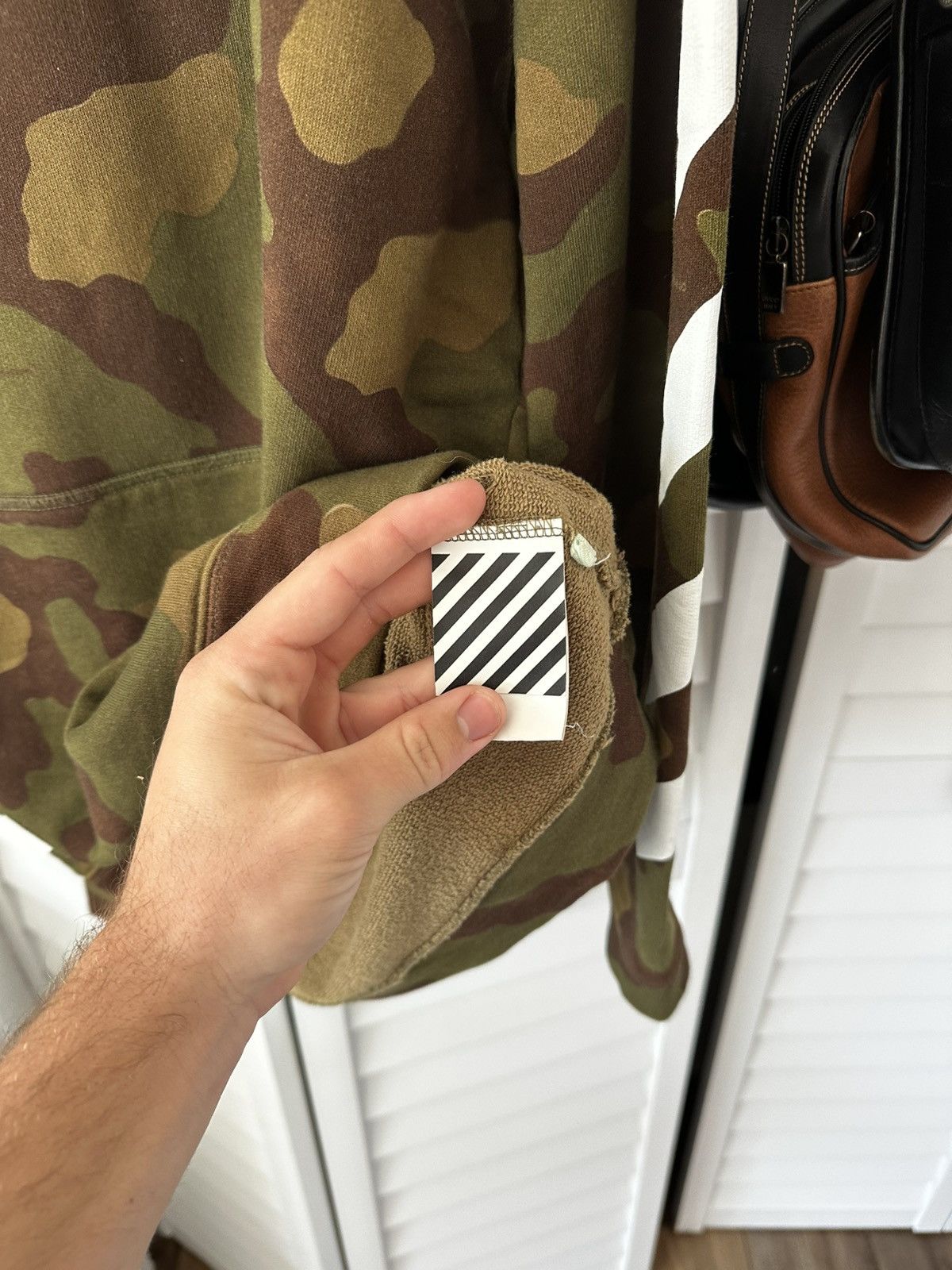 Off-White Off White Camoflauge Virgil Abloh Oversized Hoodie Size US S / EU 44-46 / 1 - 6 Thumbnail
