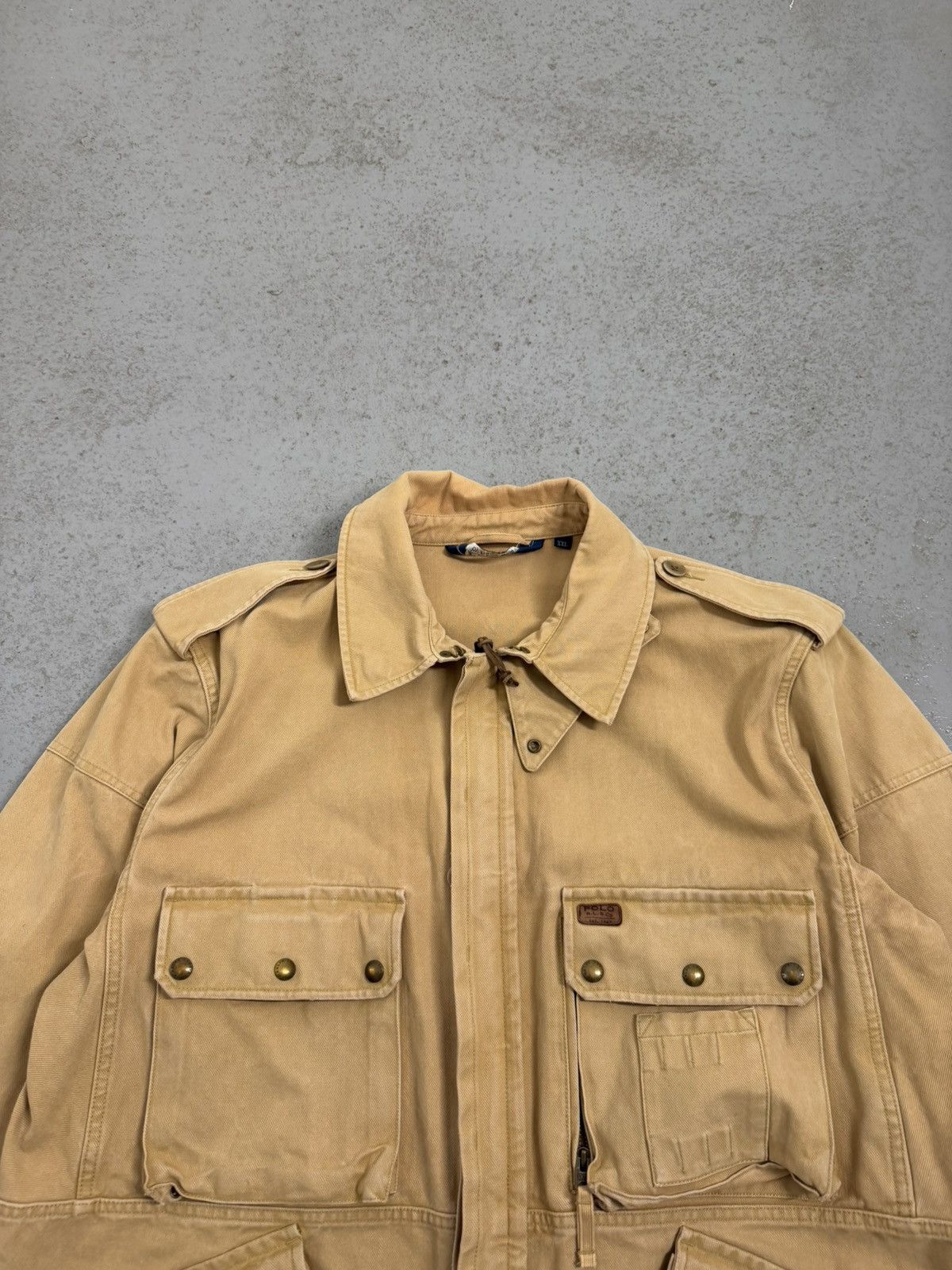 Polo Ralph Lauren 90s Polo Ralph Lauren Barn Hunting Dense Multi-pocket Jacket Size US XXL / EU 58 / 5 - 5 Thumbnail