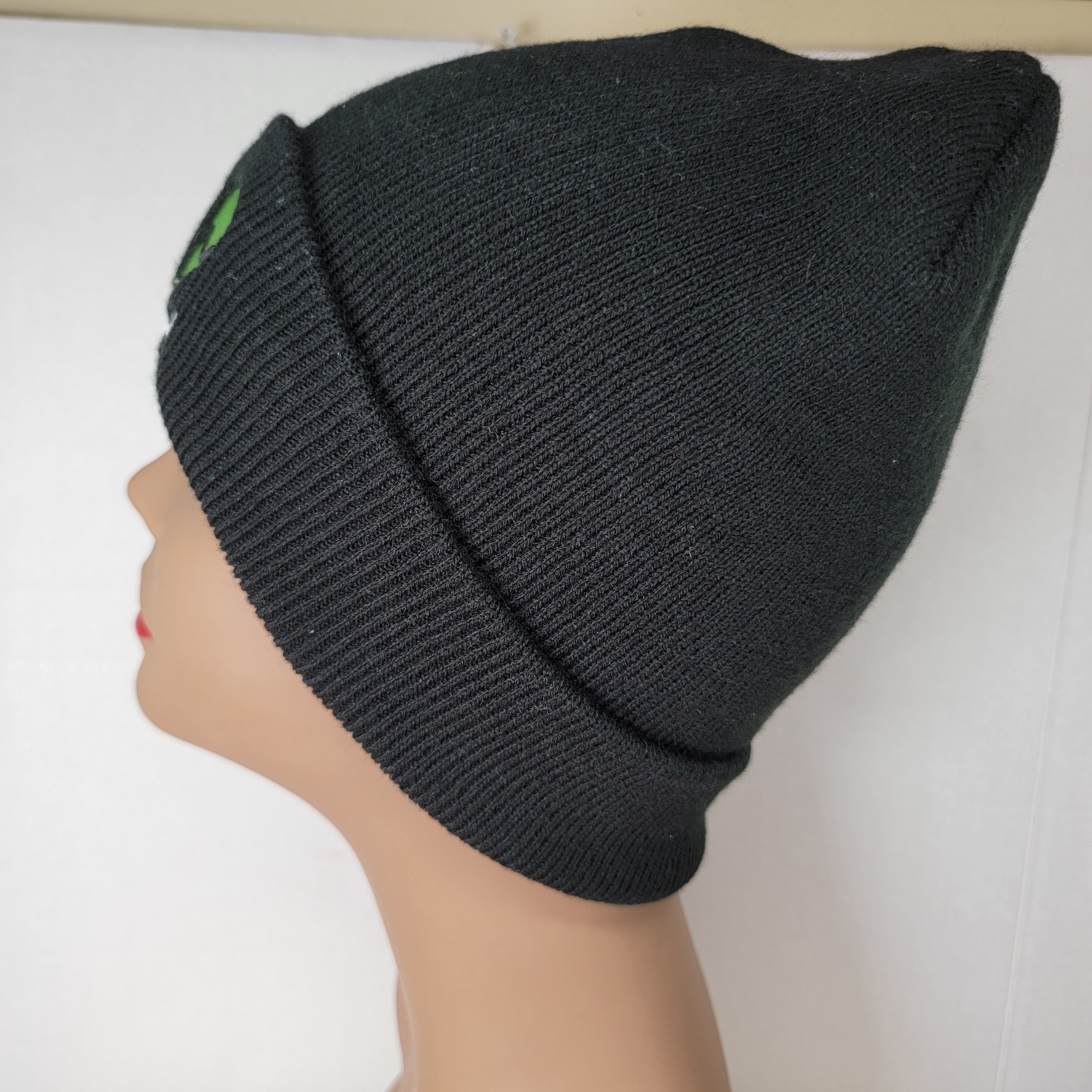 Other UFO Museum Unisex Black Knit Beanie, Embroidered Logo Size ONE SIZE - 5 Thumbnail