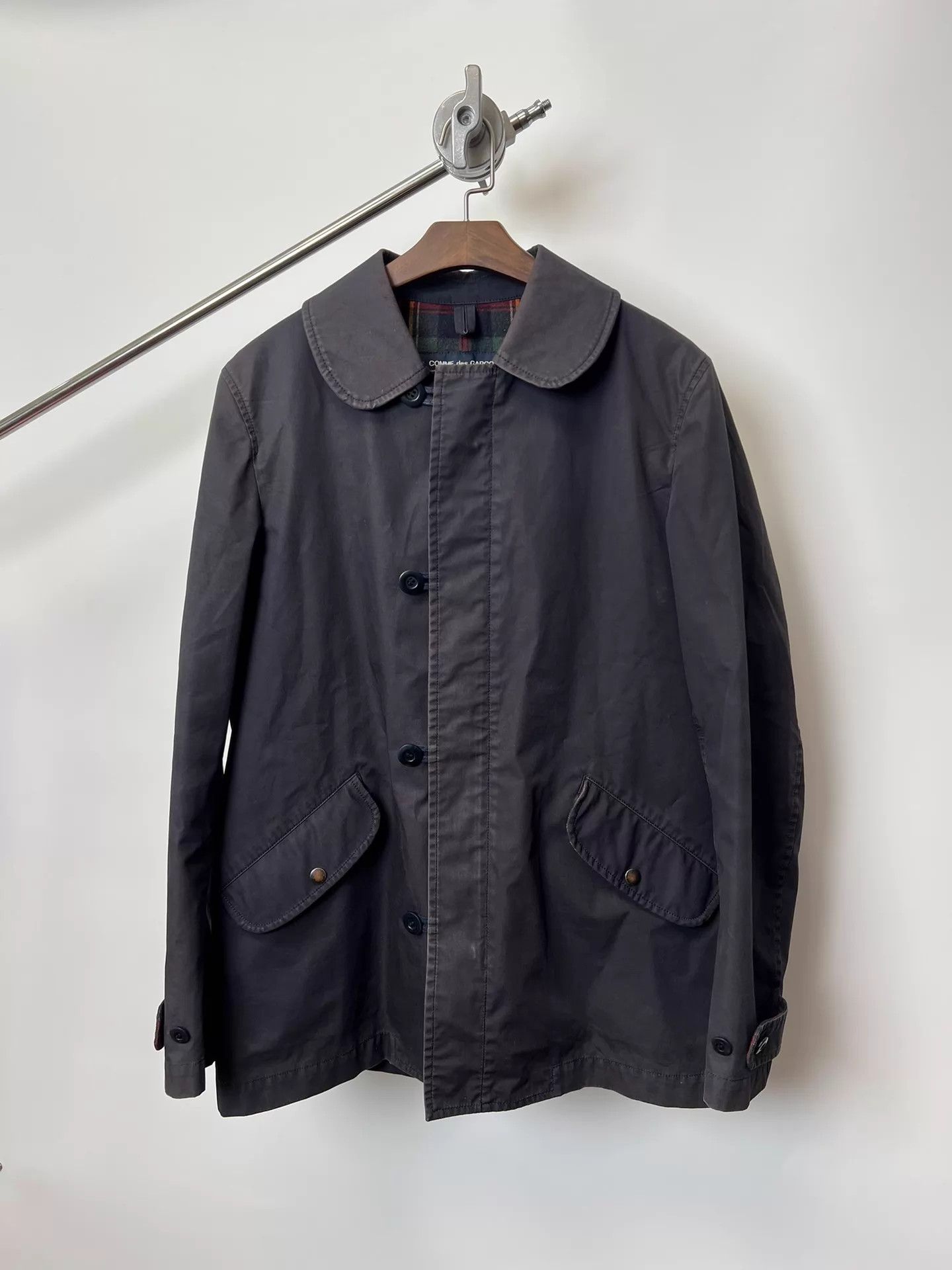 Comme des Garcons CDG X Goldwin Vintage Check Lined Wool Jacket M Size US M / EU 48-50 / 2 - 2 Thumbnail