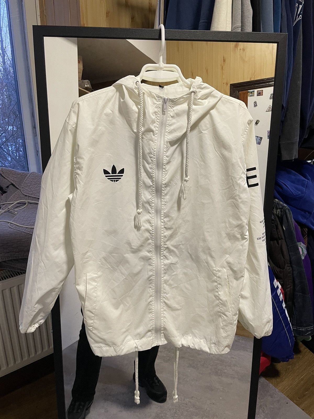 Japanese Brand Streetwear Yeezy Season YEEZY SEASON ONE 3 LIGHT WINDBREAKER JACKET Grailed