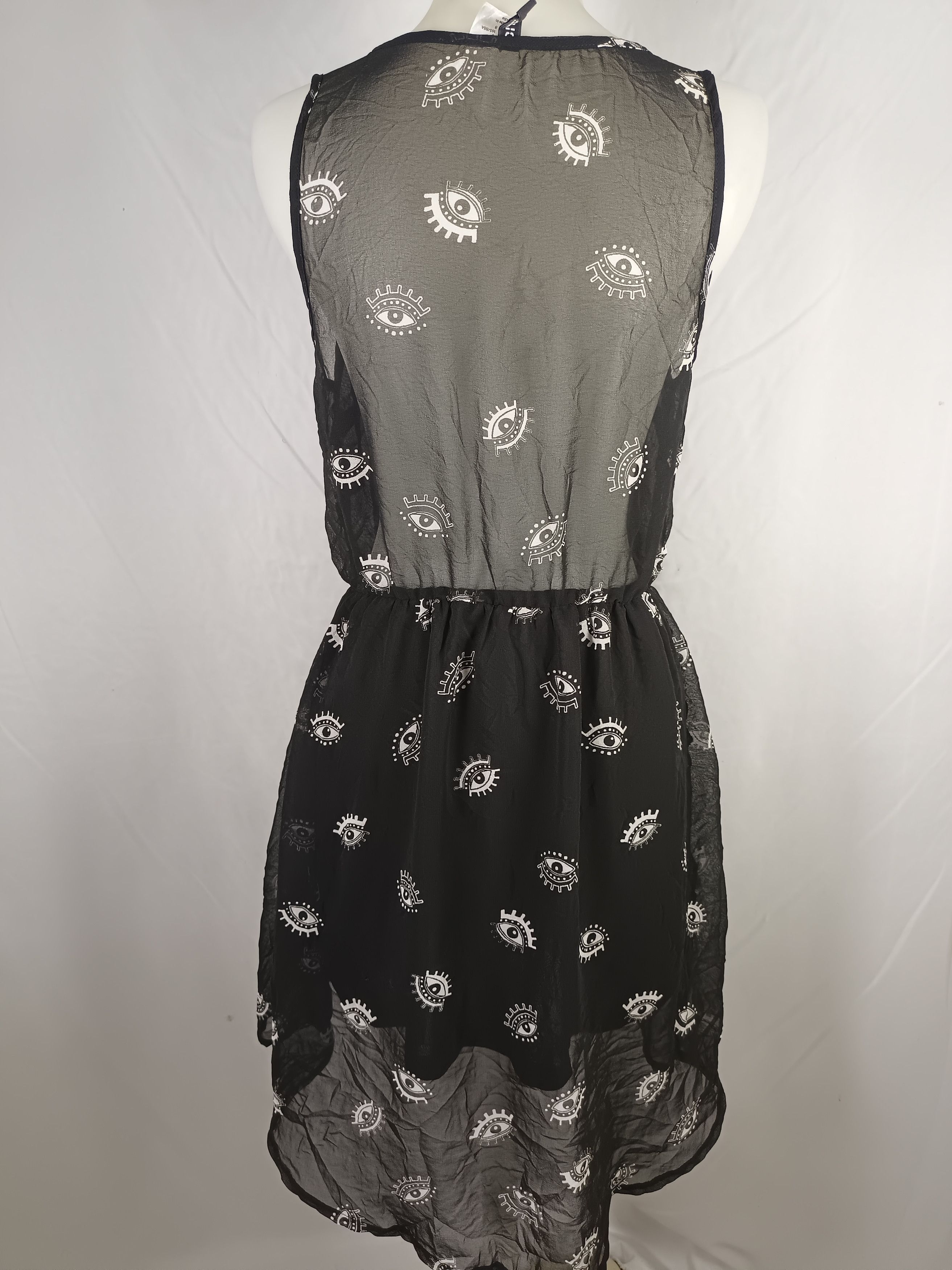 Divided × H&M × Japanese Brand H&M Divided Black All Seeing Eye Dress Sleeve less Size M / US 6-8 / IT 42-44 - 5 Thumbnail