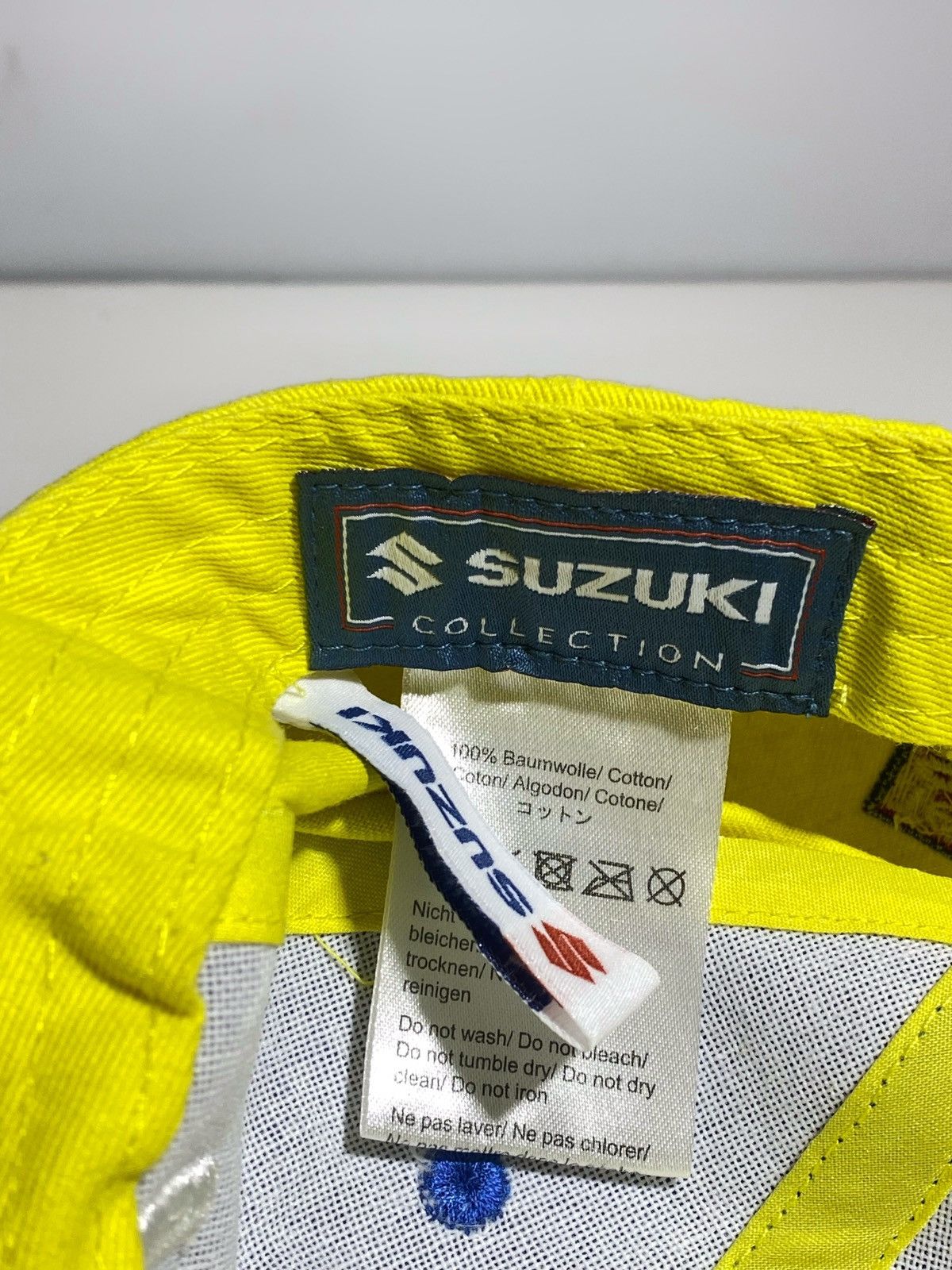 Japanese Brand Vintage 2000s Suzuki racing streetwear y2k moto cap hat Size ONE SIZE - 9 Thumbnail