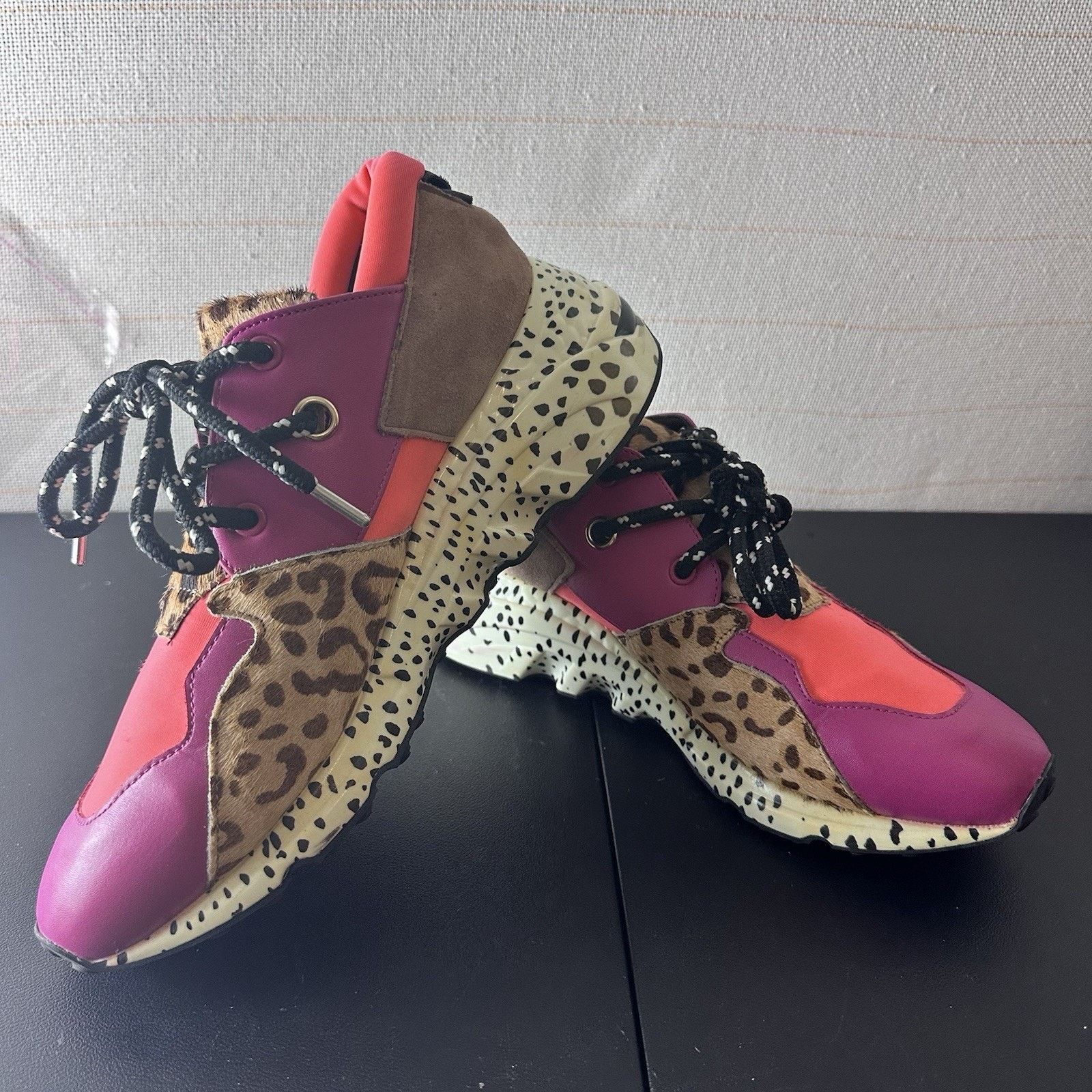 Steve Madden Steve Madden Cliff Leopard Print Women’s Sneakers Size 10 Size US 10 / IT 40 - 5 Thumbnail
