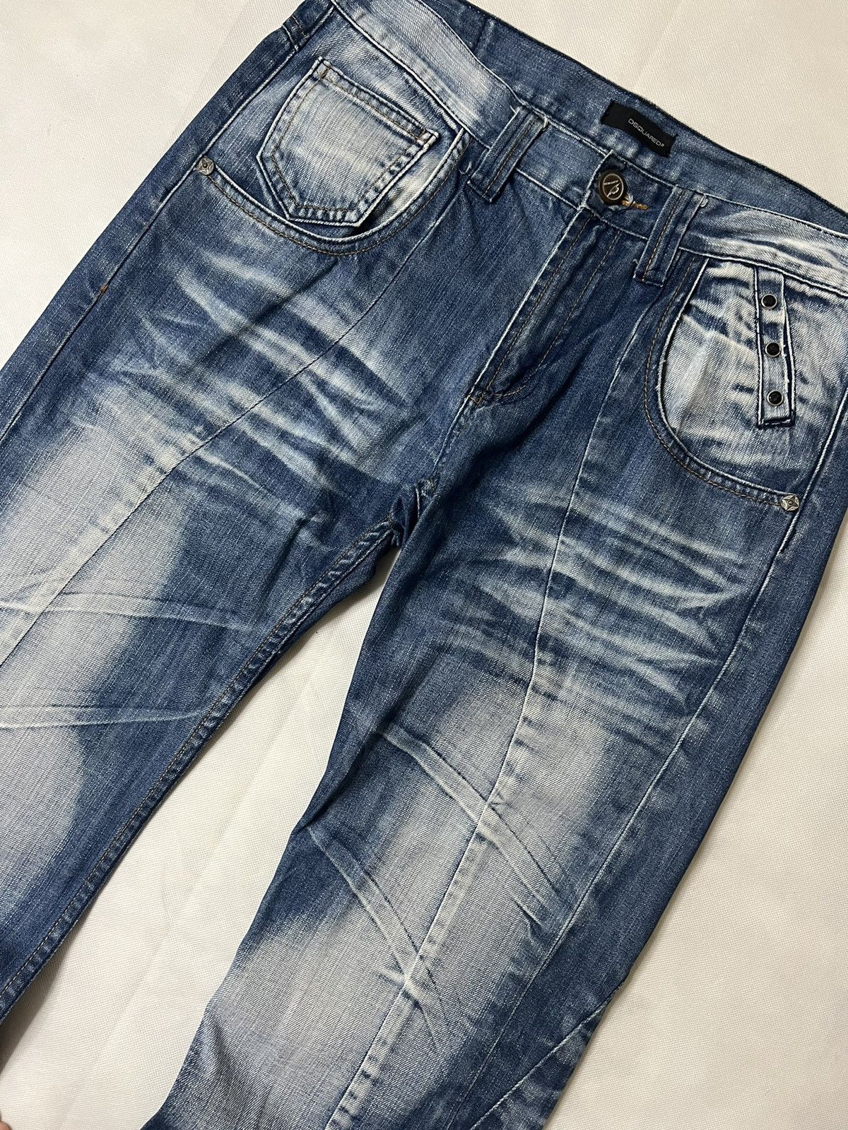 Dsquared2 Dsquared2 Vintage Denim Jeans Size US 35 - 6 Thumbnail