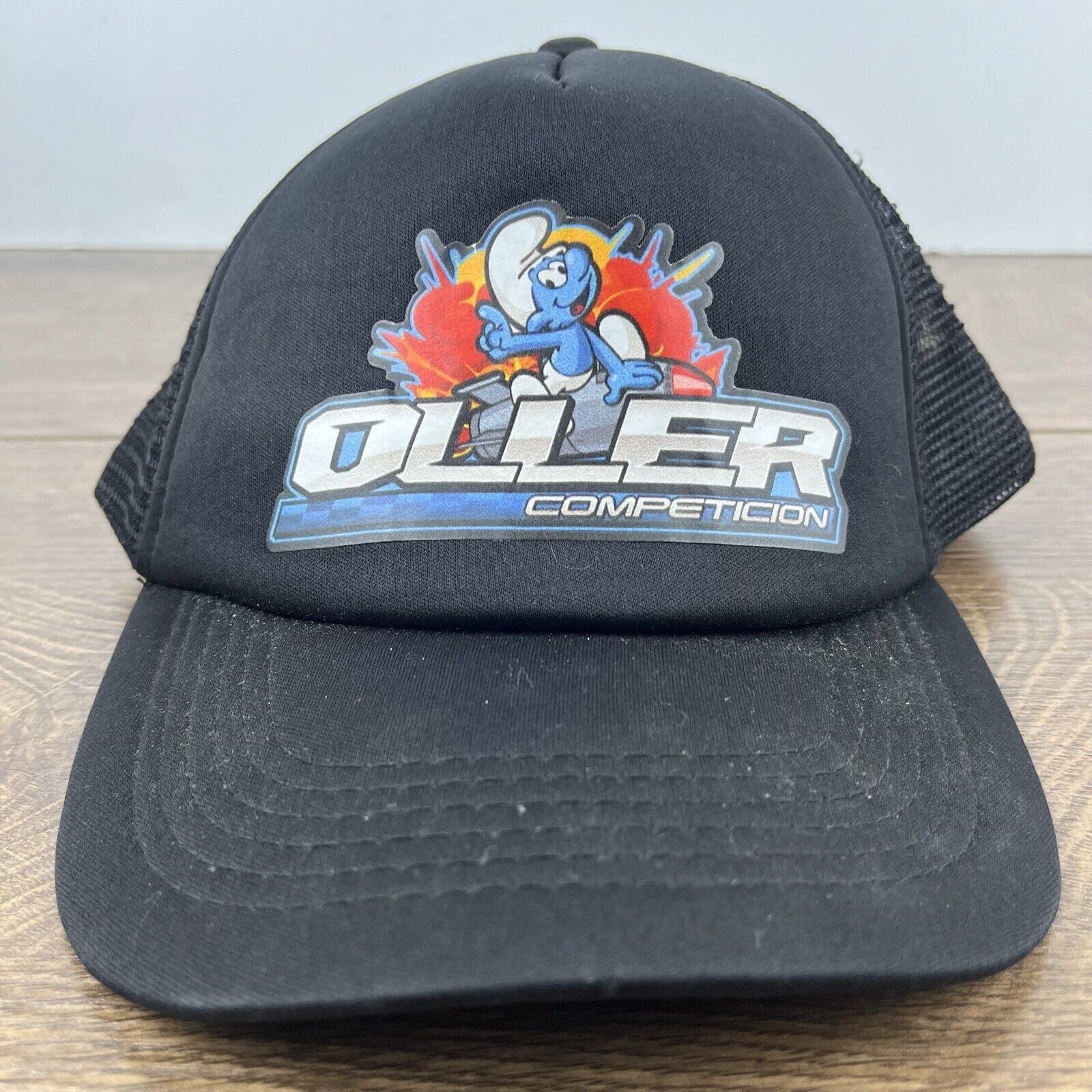 Other Oller Competicion Hat Black Cap Hat Adjustable Hat Black Adu Size ONE SIZE - 3 Thumbnail