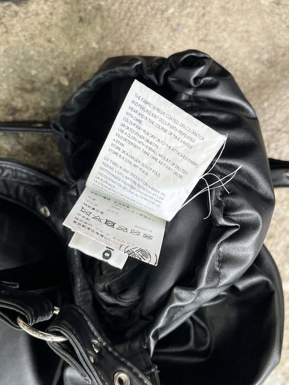 Comme des Garcons Comme Des Garcons Noir Kei Ninomiya Leather Gloves Size US M / EU 48-50 / 2 - 10 Thumbnail