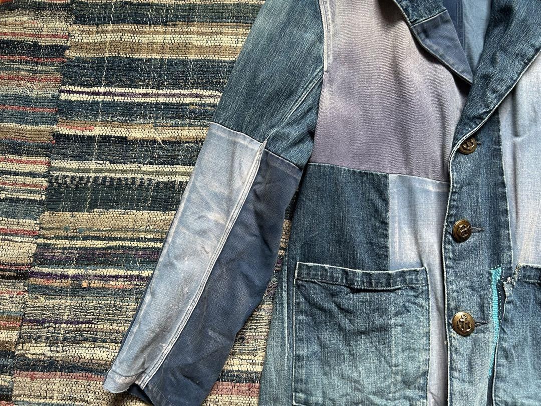 Kapital Kapital Kountry Patchwork Denim Jacket Coverall Size US M / EU 48-50 / 2 - 10 Thumbnail