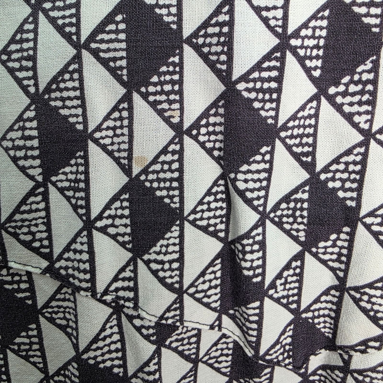Wrangler Vintage Wrangler Cowboy Cut Black & White Aztec Shirt Size US M / EU 48-50 / 2 - 16 Thumbnail