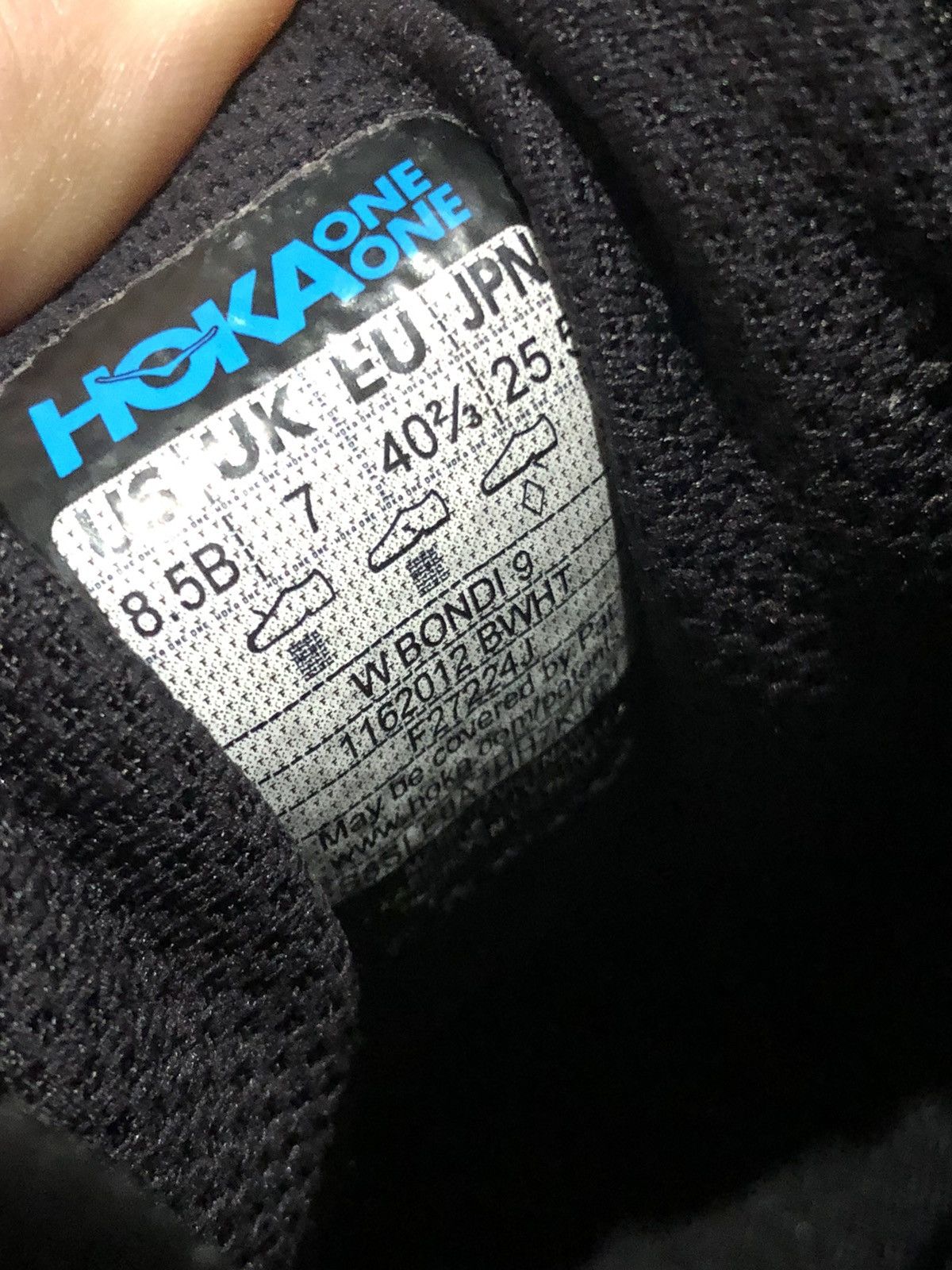 Hoka Hoka One One Bondi 9 Shoes Womens Size 8.5B Size US 8.5 / IT 38.5 - 18 Thumbnail
