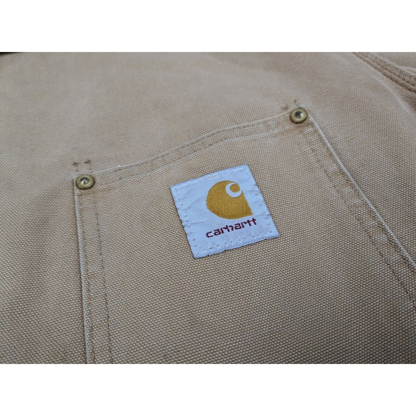 Carhartt Vtg Carhartt Chore Barn Jacket Coat Blanket Lined Canvas Size US XXL / EU 58 / 5 - 4 Thumbnail