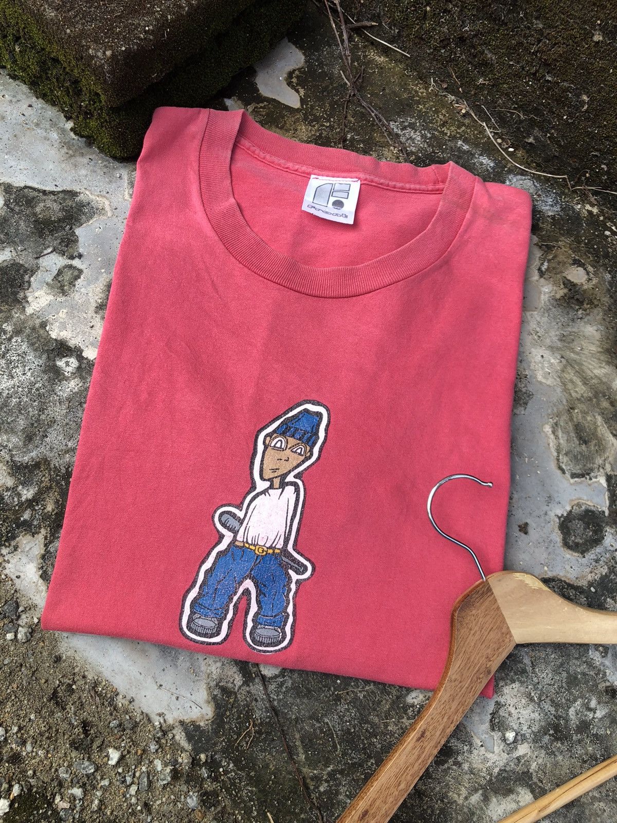 Vintage Rare‼️ Vintage 90s Front Tshirt Skateboards HipHop Size US L / EU 52-54 / 3 - 1 Thumbnail
