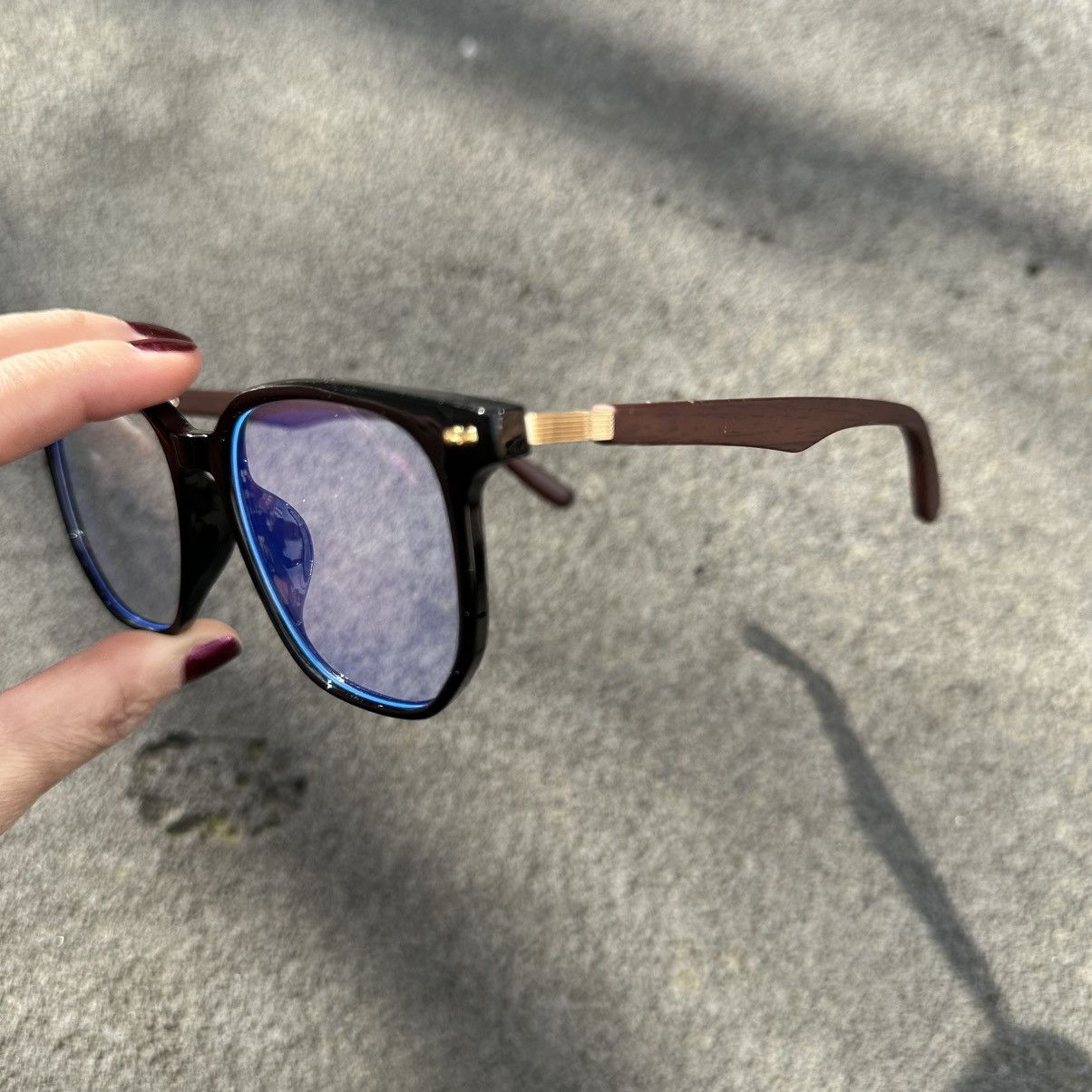 Other Minimal Clear Glasses | Y2K Streetwear XY8231-02 Size ONE SIZE - 2 Thumbnail