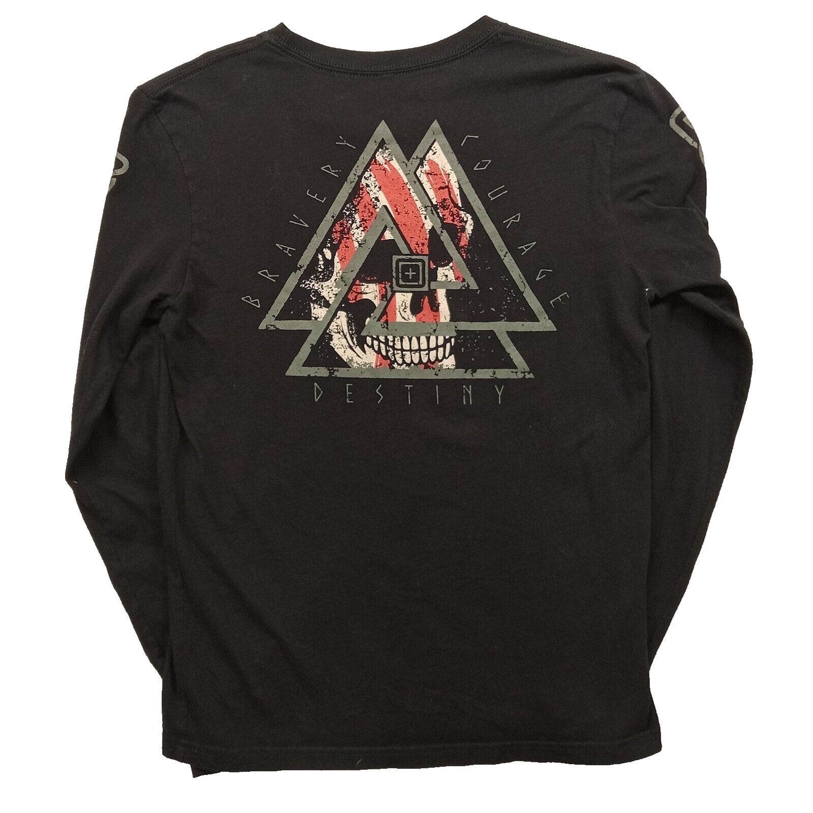 5.11 5.11 Tactical T Shirt S Skull Bravery Courage Destiny Size US S / EU 44-46 / 1 - 2 Thumbnail