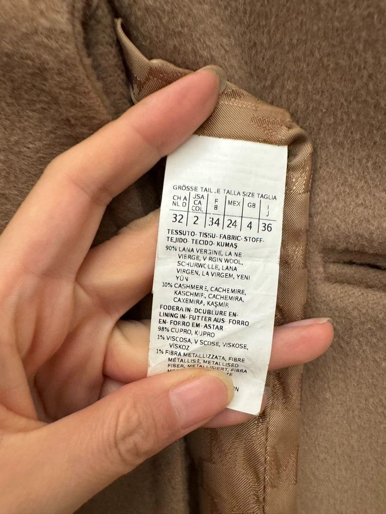 Max Mara Max Mara 101801 Camel Coat Size M / US 6-8 / IT 42-44 - 3 Thumbnail