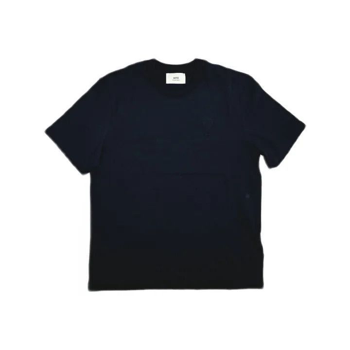 AMI AMIPARIS SS24 Heart Pattern Cotton T-Shirt -2507 Size US M / EU 48-50 / 2 - 1 Thumbnail