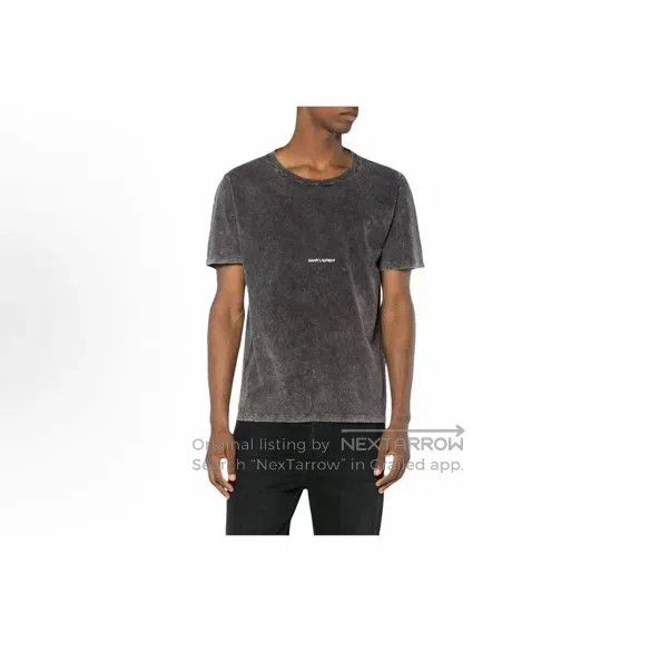 Saint Laurent Paris Saint Laurent Paris Washed Distressed Letter Print Short S Size US L / EU 52-54 / 3 - 7 Thumbnail