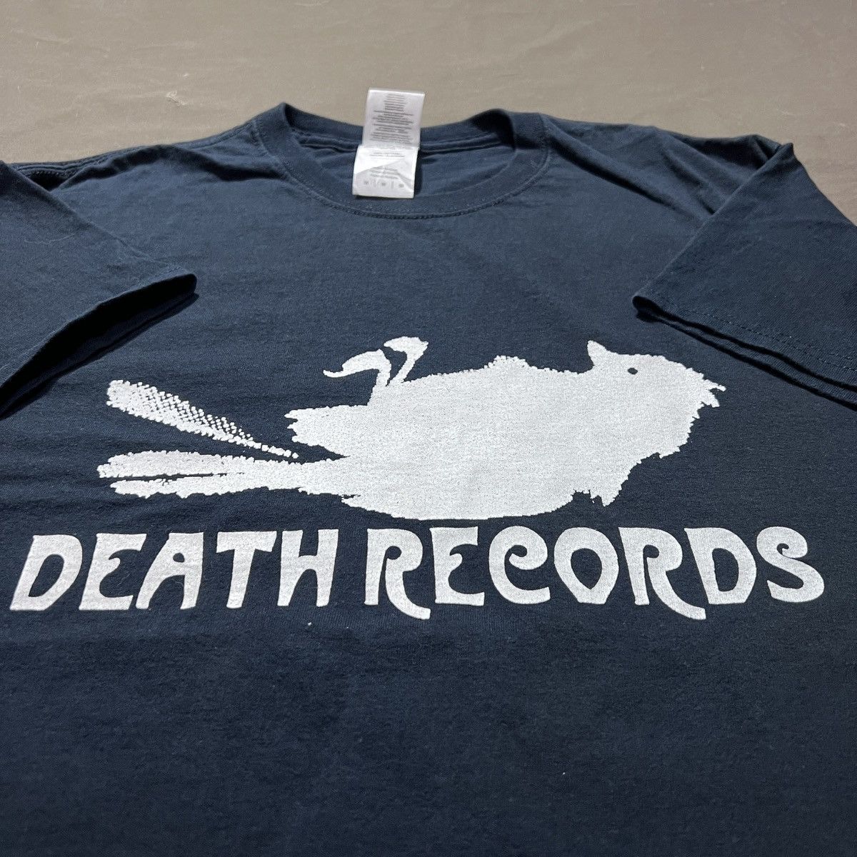 Band Tees Vintage Y2K Death Records Phantom Paradise Graphic Tee Size US M / EU 48-50 / 2 - 1 Thumbnail