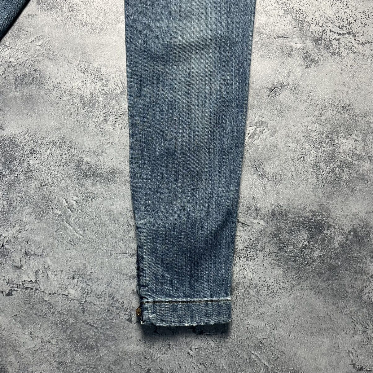 Dolce & Gabbana Vintage Dolce & Gabbana Distressed Blue Denim Jeans Luxury Size 30" / US 8 / IT 44 - 22 Thumbnail