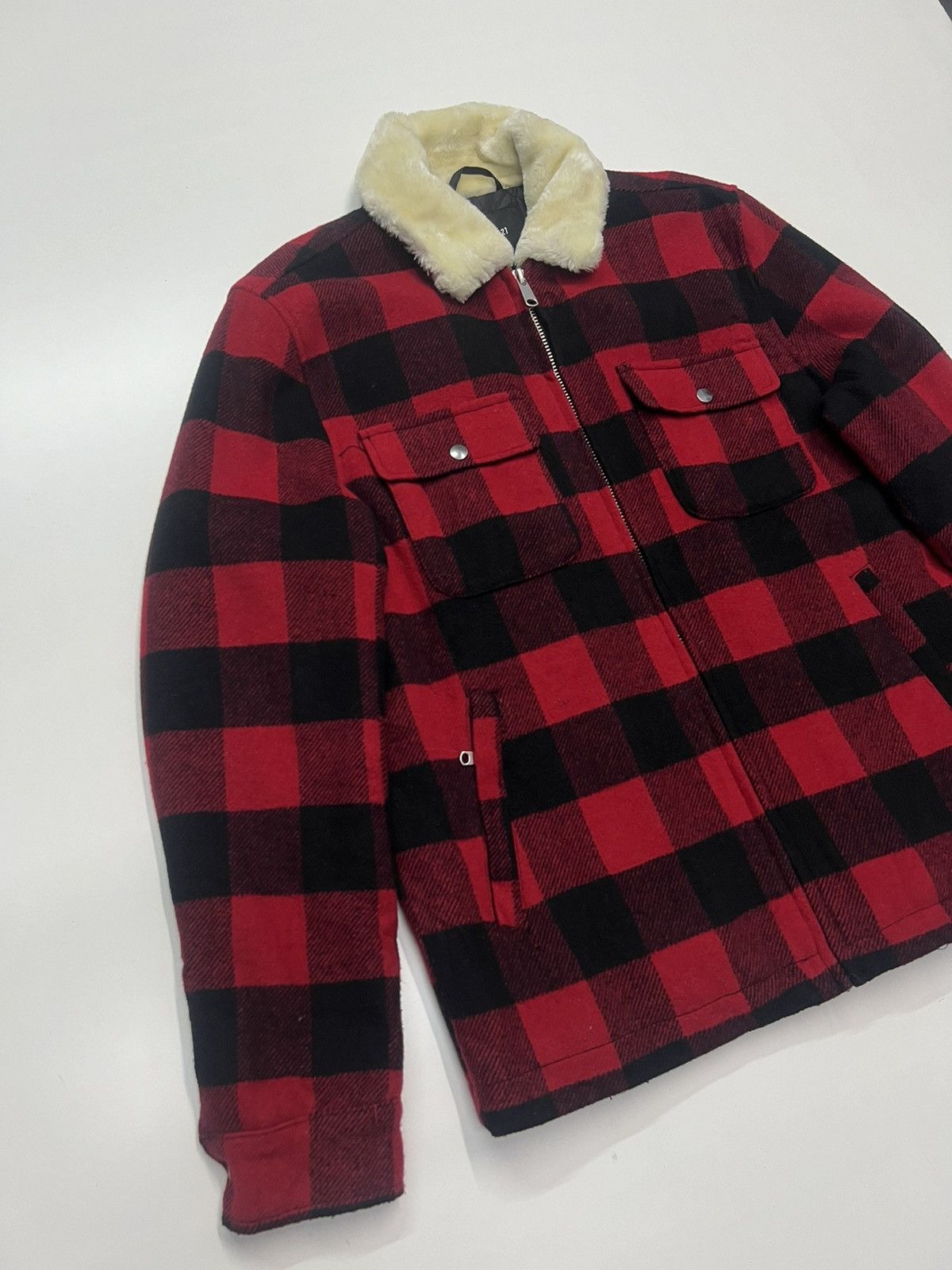 Forever 21 FOREVER 21 RED PLAID TARTAN JACKET Size US M / EU 48-50 / 2 - 2 Thumbnail