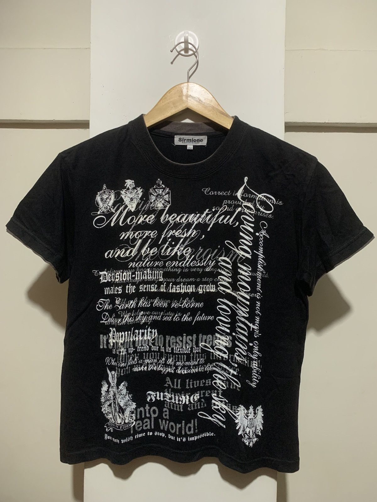 14th Addiction Japanese Sirmione Double Layer Seditionaries Poem Tee Shirt Size US M / EU 48-50 / 2 - 1 Thumbnail