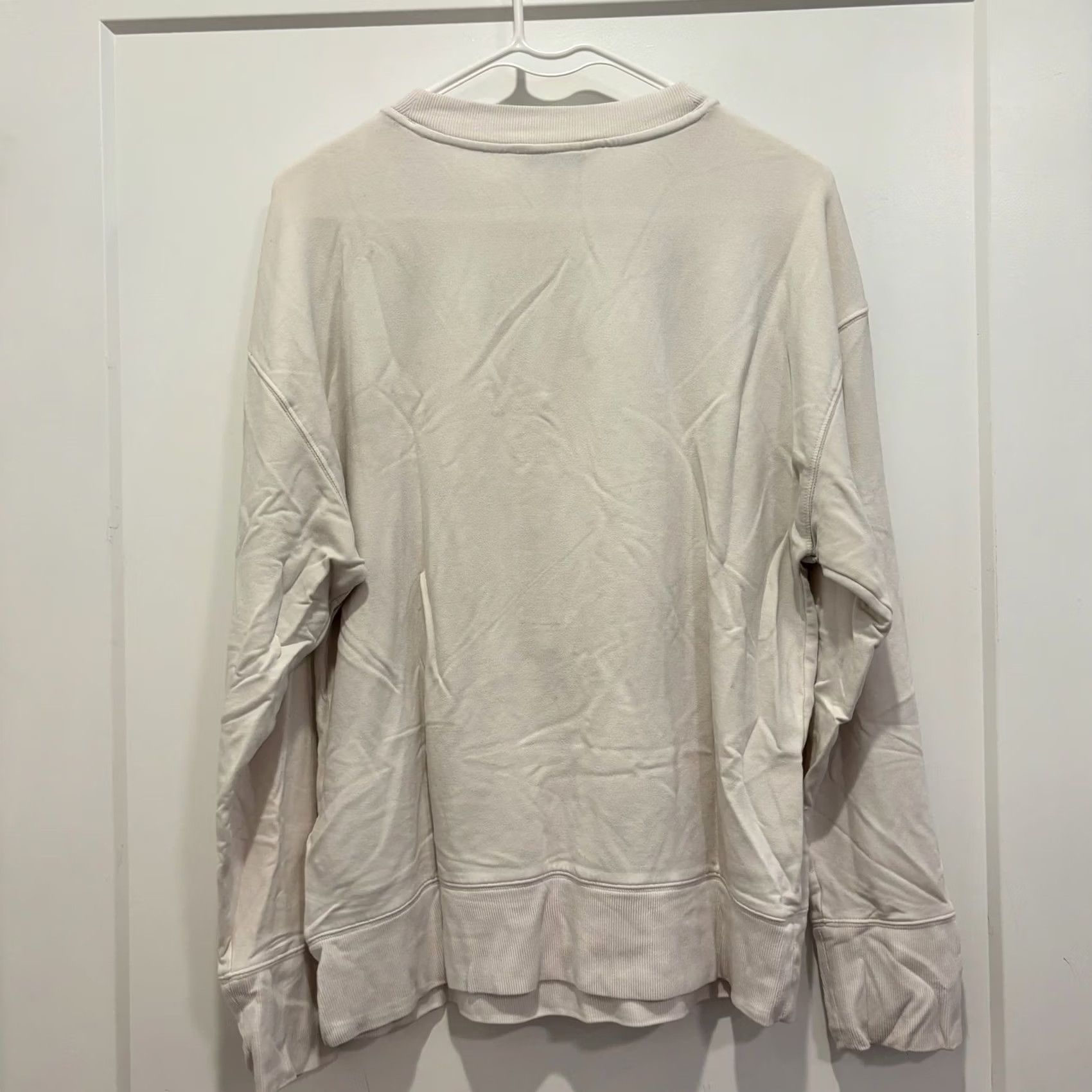 Athleta Athleta Coaster Luxe Pullover Sweater Cream Small Size S / US 4 / IT 40 - 3 Thumbnail