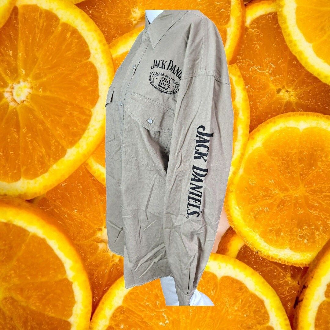 Other Jack Daniels Button Up Shirt Embroidered Logo Long Sleeve Wo Size US L / EU 52-54 / 3 - 1 Thumbnail