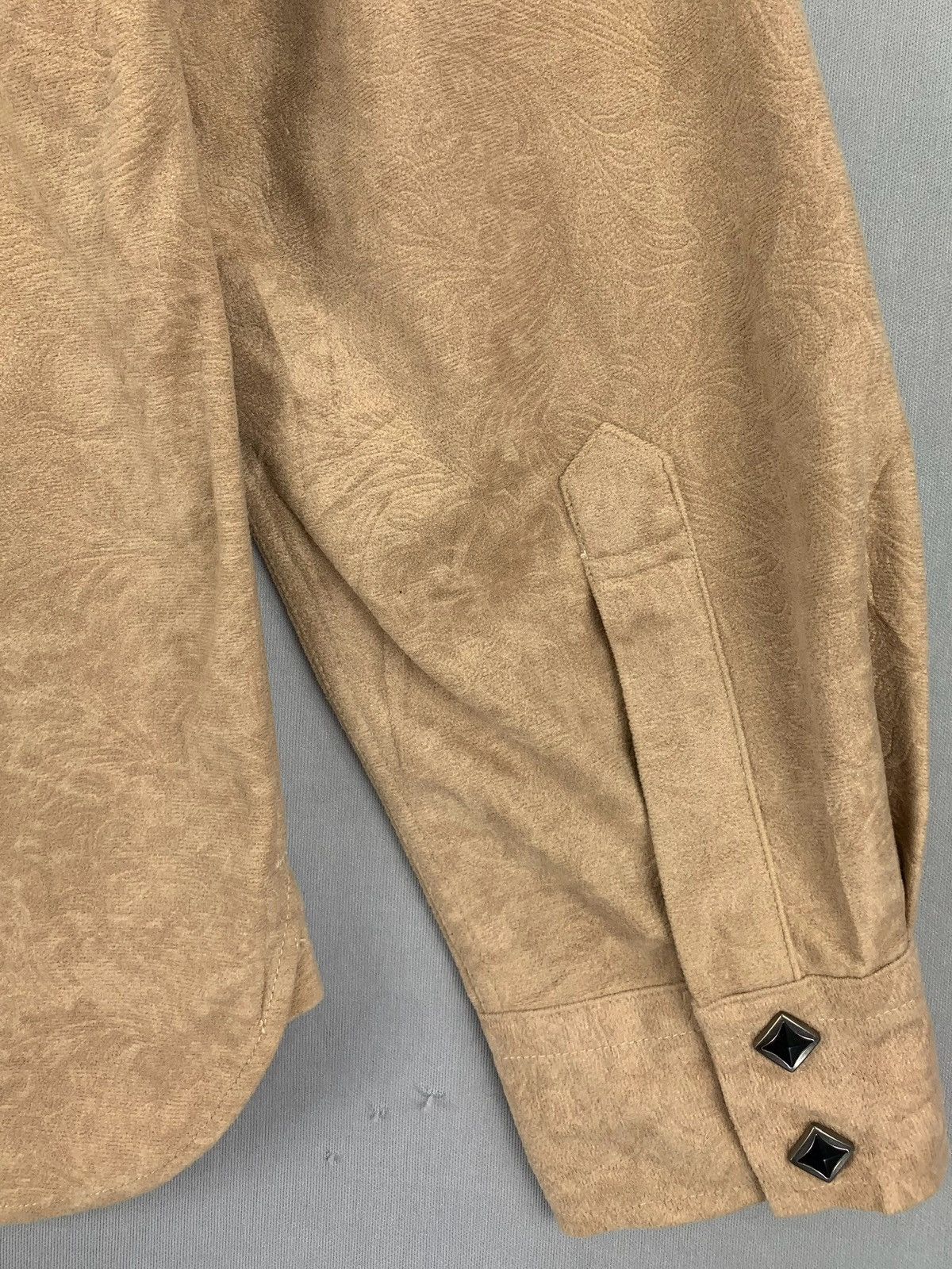 Japanese Brand Vintage Flannel Faux Suede Size US S / EU 44-46 / 1 - 14 Thumbnail