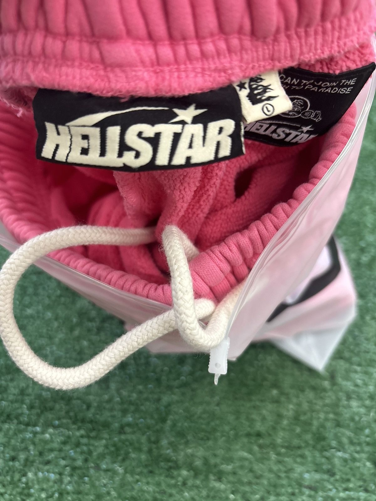 HELLSTAR Hellstar Pink White Flame Shorts Size US 30 / EU 46 - 3 Thumbnail