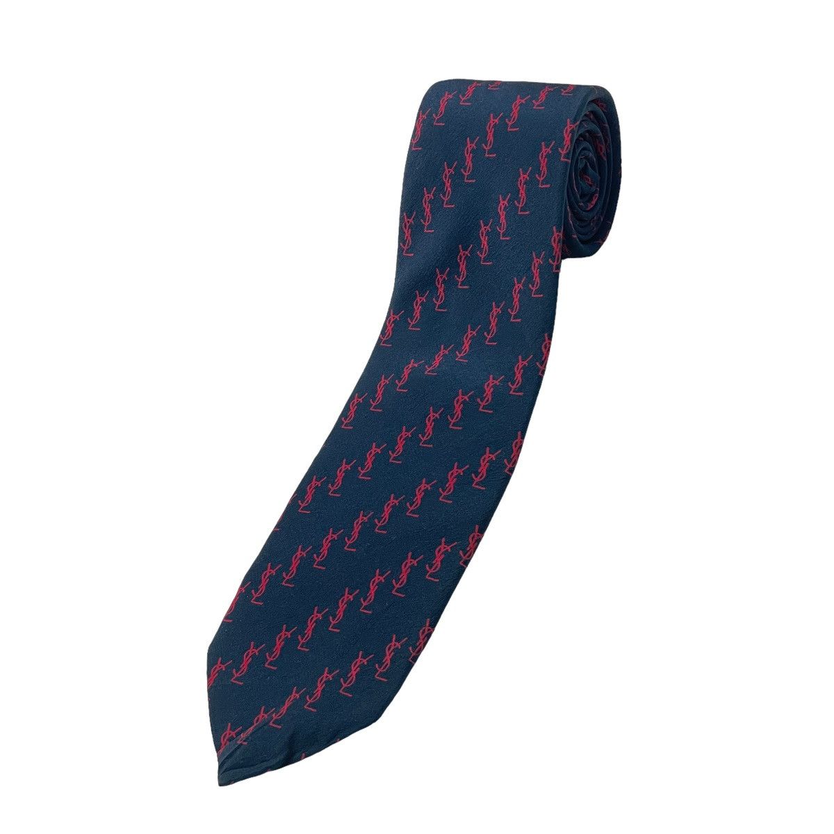 Yves Saint Laurent Yves Saint Laurent YSL Printed Silk Ties Size ONE SIZE - 2 Thumbnail