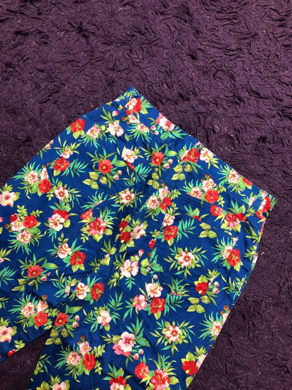 Lauren Ralph Lauren streetwear blue pants print flowers Lauren Ralph Lauren Y2K Size 30" / US 8 / IT 44 - 16 Thumbnail