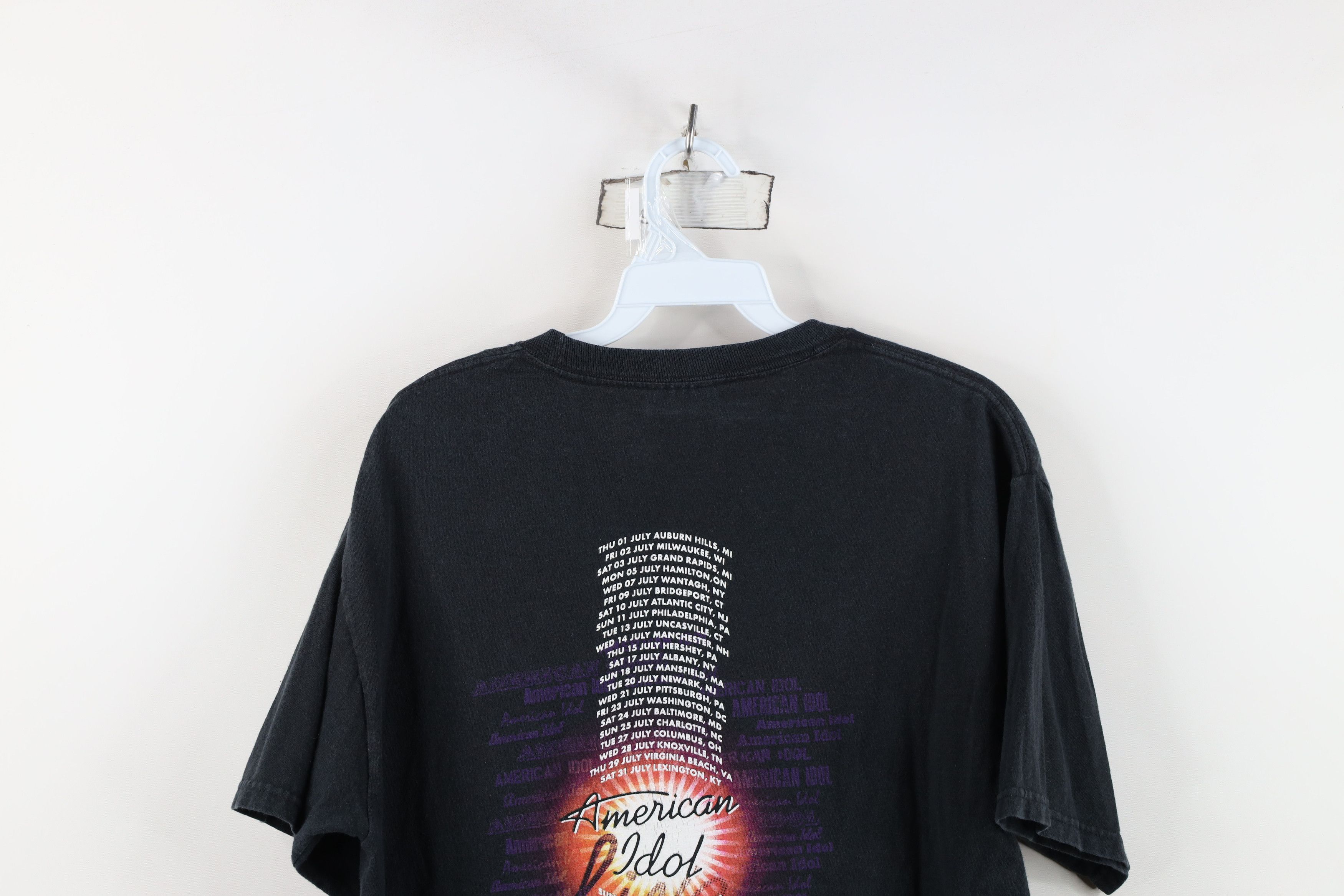 Vintage Vintage Y2K 2010 Idol Live Tour Short Sleeve T-Shirt Size M / US 6-8 / IT 42-44 - 13 Thumbnail