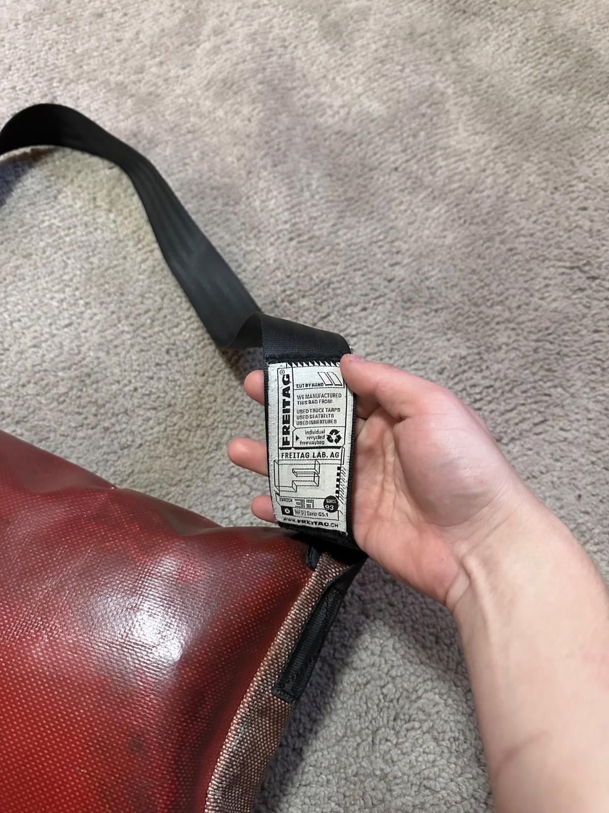 Freitag Freitag CrossBody Bag Red Size ONE SIZE - 9 Thumbnail