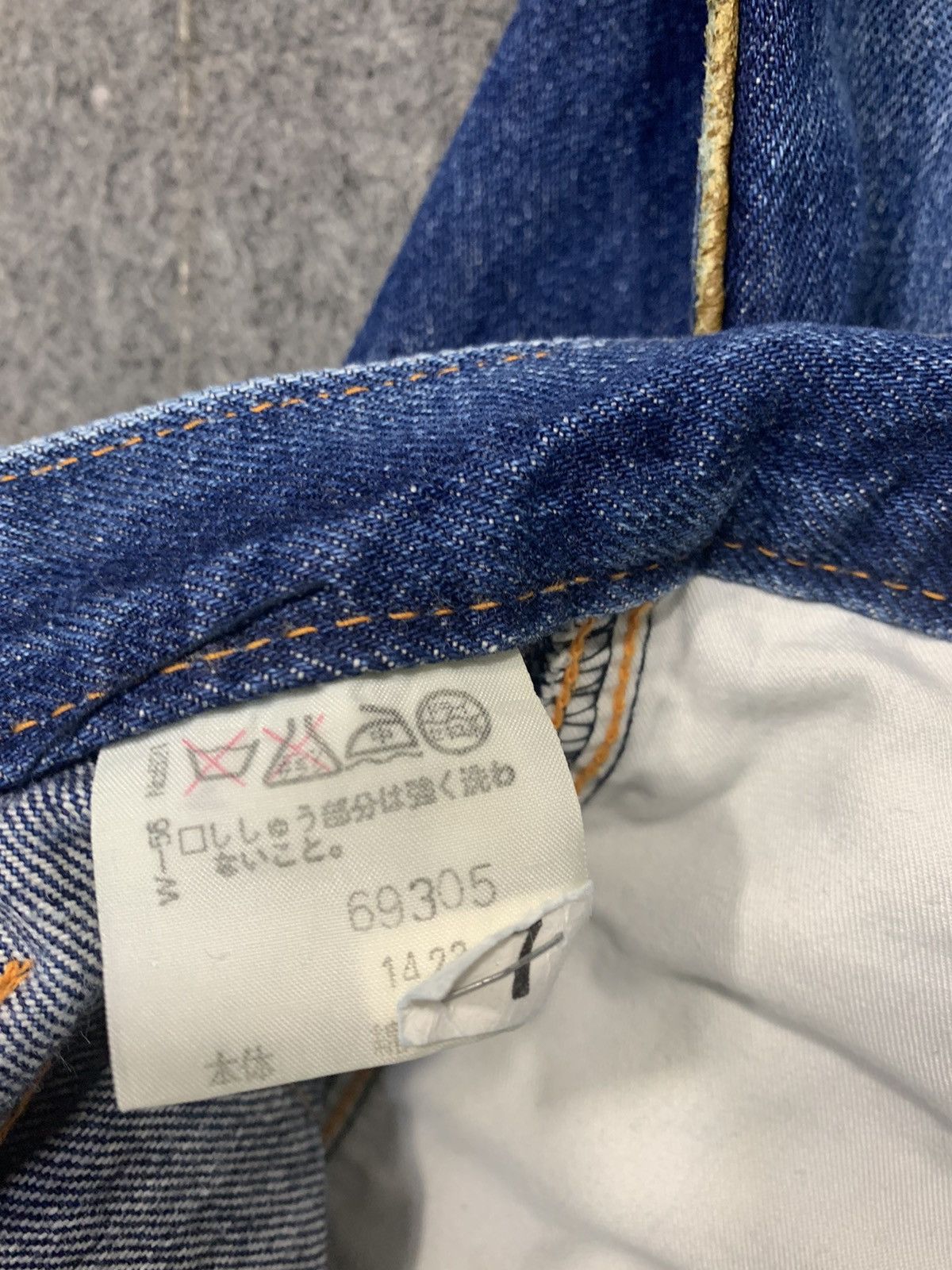 Designer 90s Santa Fe Indigo Denim Jeans Embroidery Logo Back Pocket Size US 32 / EU 48 - 10 Thumbnail