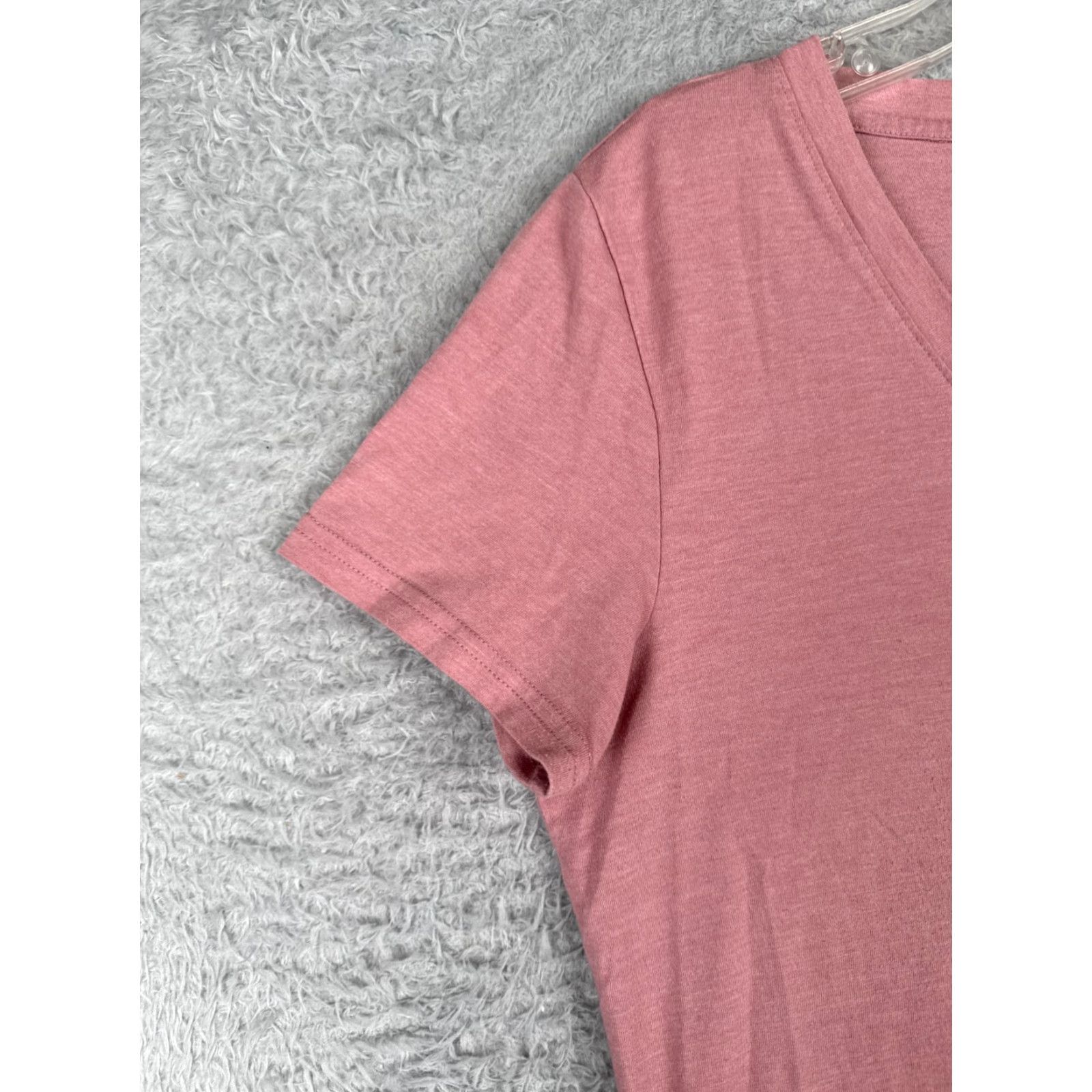 The North Face The North Face Shirt Women M Pink V-Neck Short Sleeve Relaxed Fit Tri-Blend Size M / US 6-8 / IT 42-44 - 3 Thumbnail