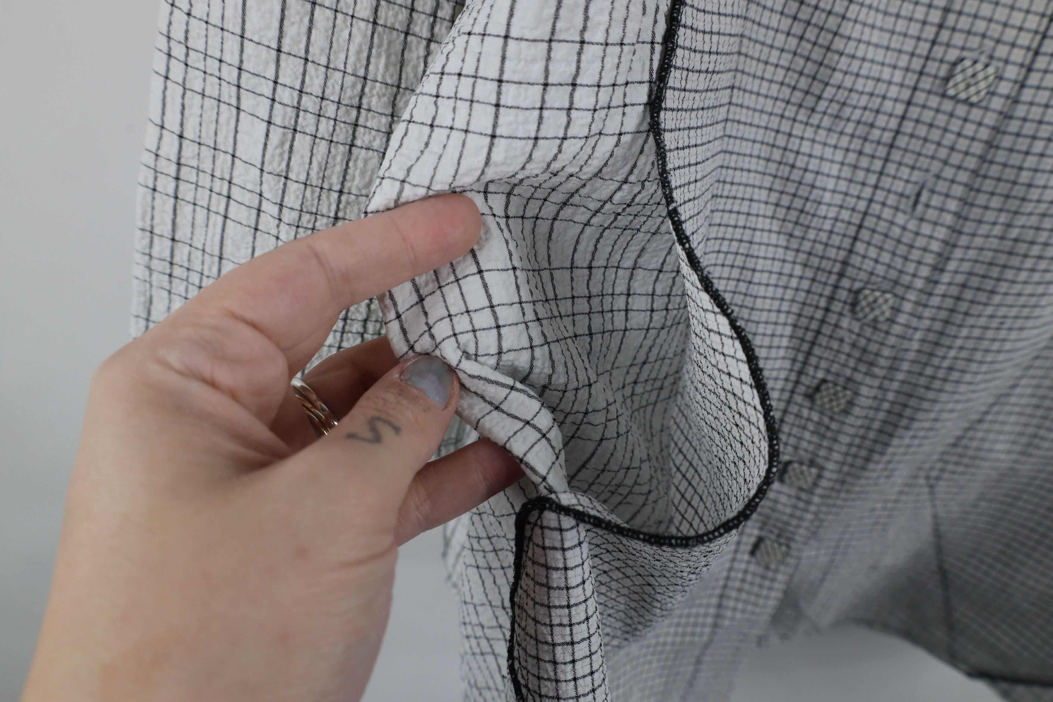 Vintage Vintage 90s Lagenlook Oversized Button Tunic Shirt Size M / US 6-8 / IT 42-44 - 7 Thumbnail