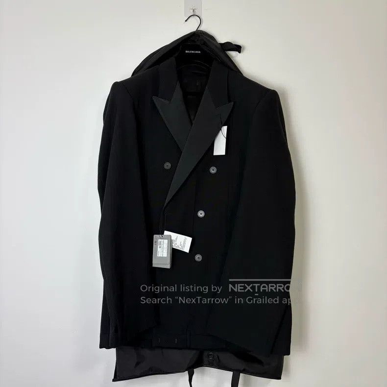 Balenciaga Deconstructed Suit Pants Tapered Suit