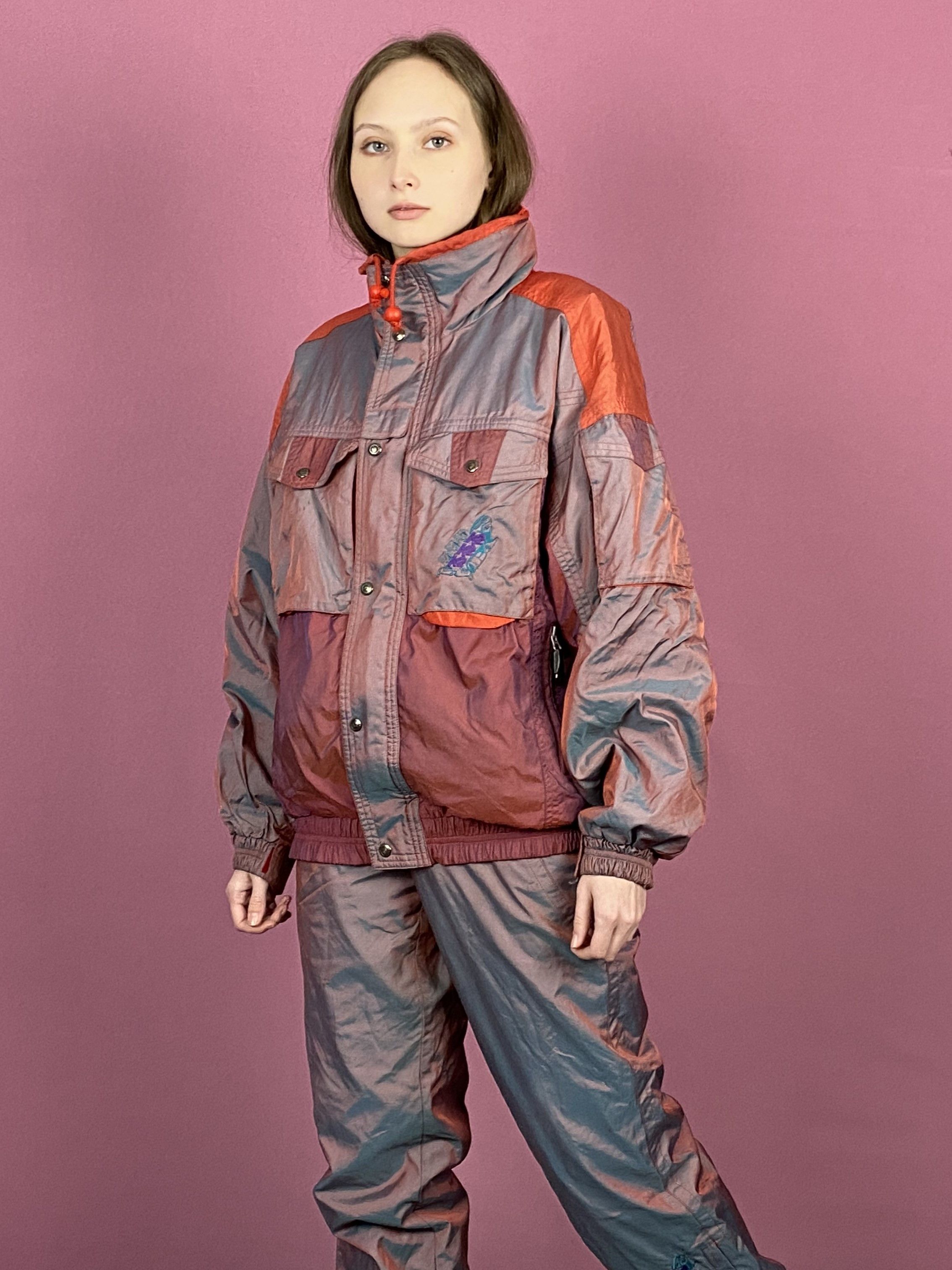 90s Vintage Women's Ski Suit Set - 42 Jacket & Pants