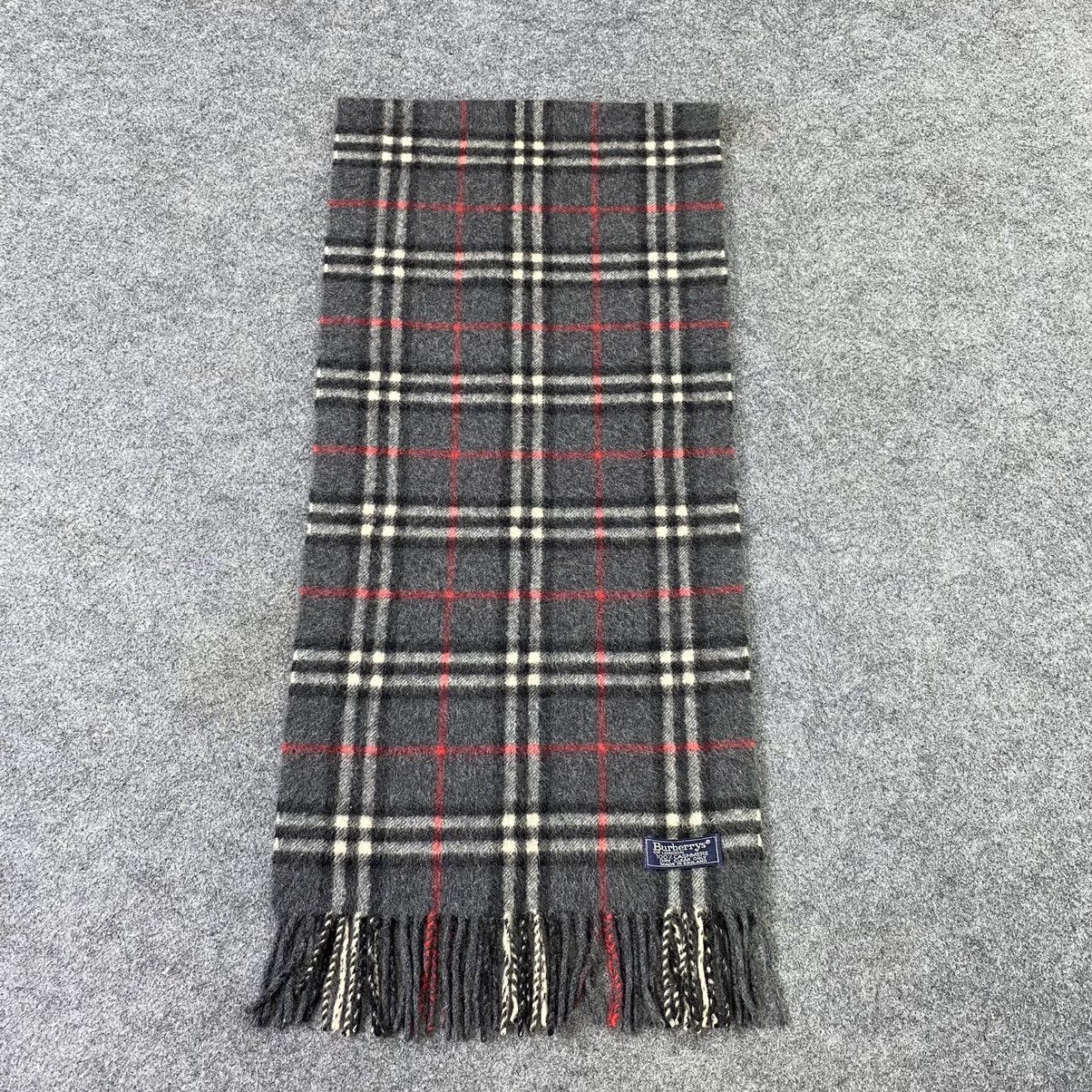 Burberry × Vintage Burberry Muffler / Scarf / Neckwear - T1339 Size ONE SIZE - 3 Thumbnail