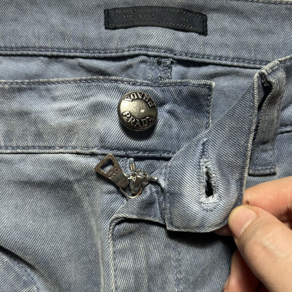 Prada Vintage Prada Skinny Pants Size 24" / US 00 / IT 34 - 7 Thumbnail