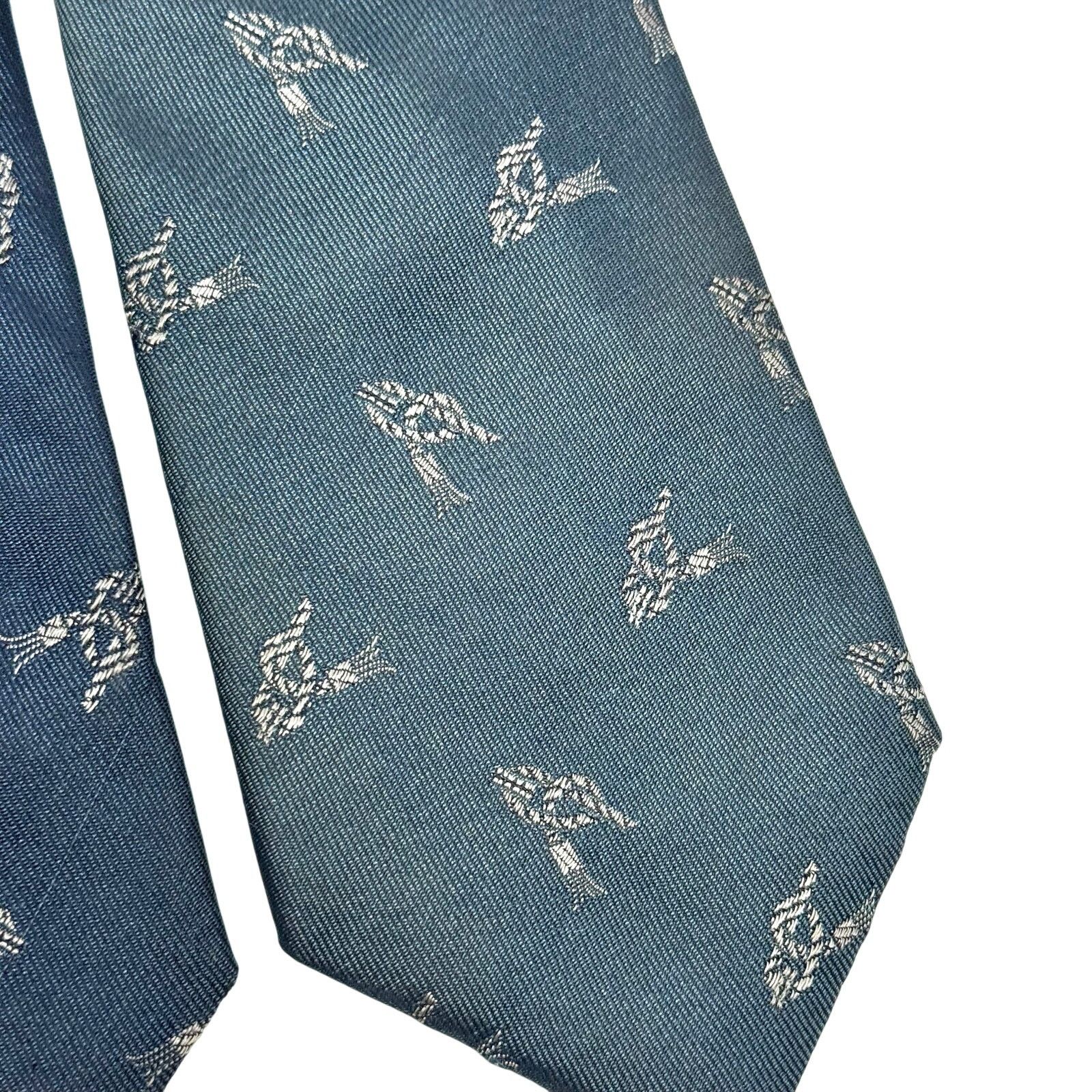 Christian Dior Monsieur Christian Dior Knot Pattern Tie Size ONE SIZE - 8 Thumbnail