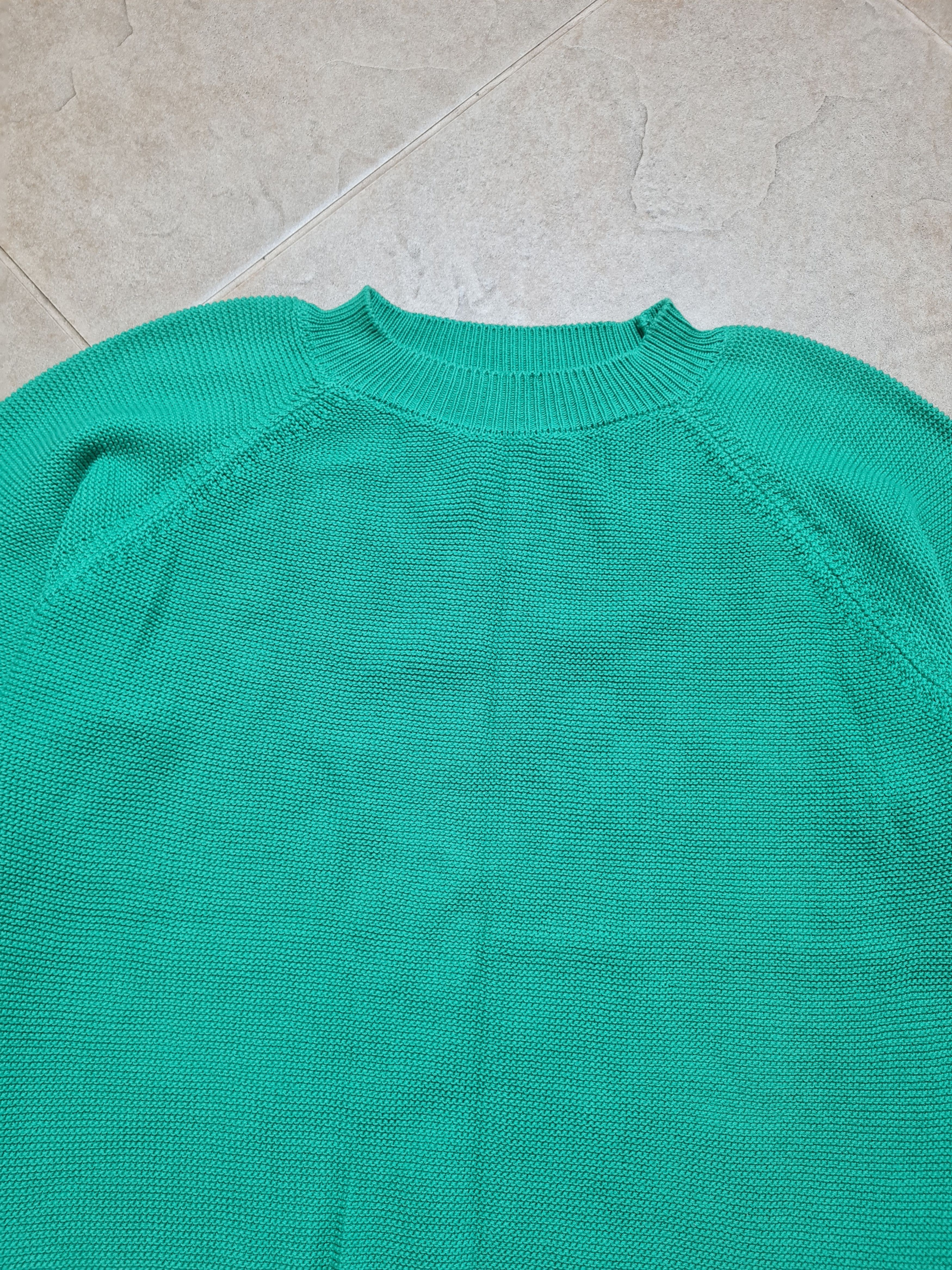 Max Mara WEEKEND MAX MARA Relaxed Fit Green Knit Crew-Neck Sweater Size M / US 6-8 / IT 42-44 - 8 Thumbnail