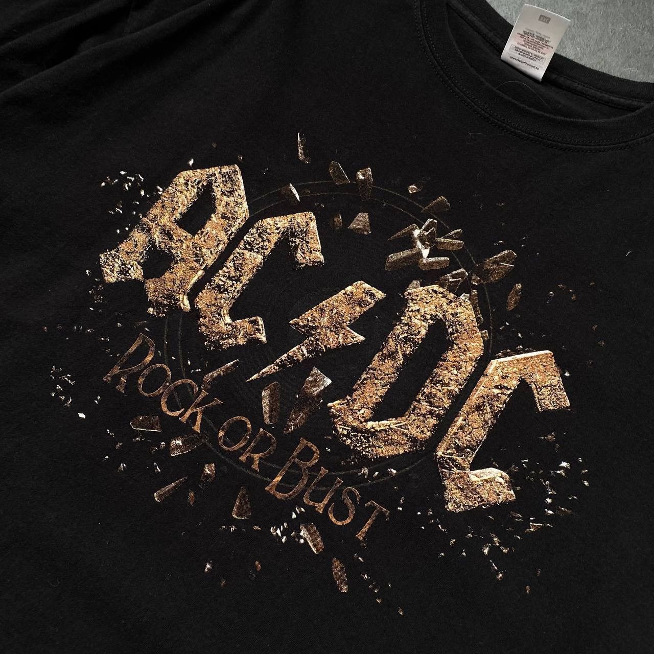 AC/DC × Vintage Vintage AC/DC rock or bust tee shirt 2015 Size US XXL / EU 58 / 5 - 2 Thumbnail