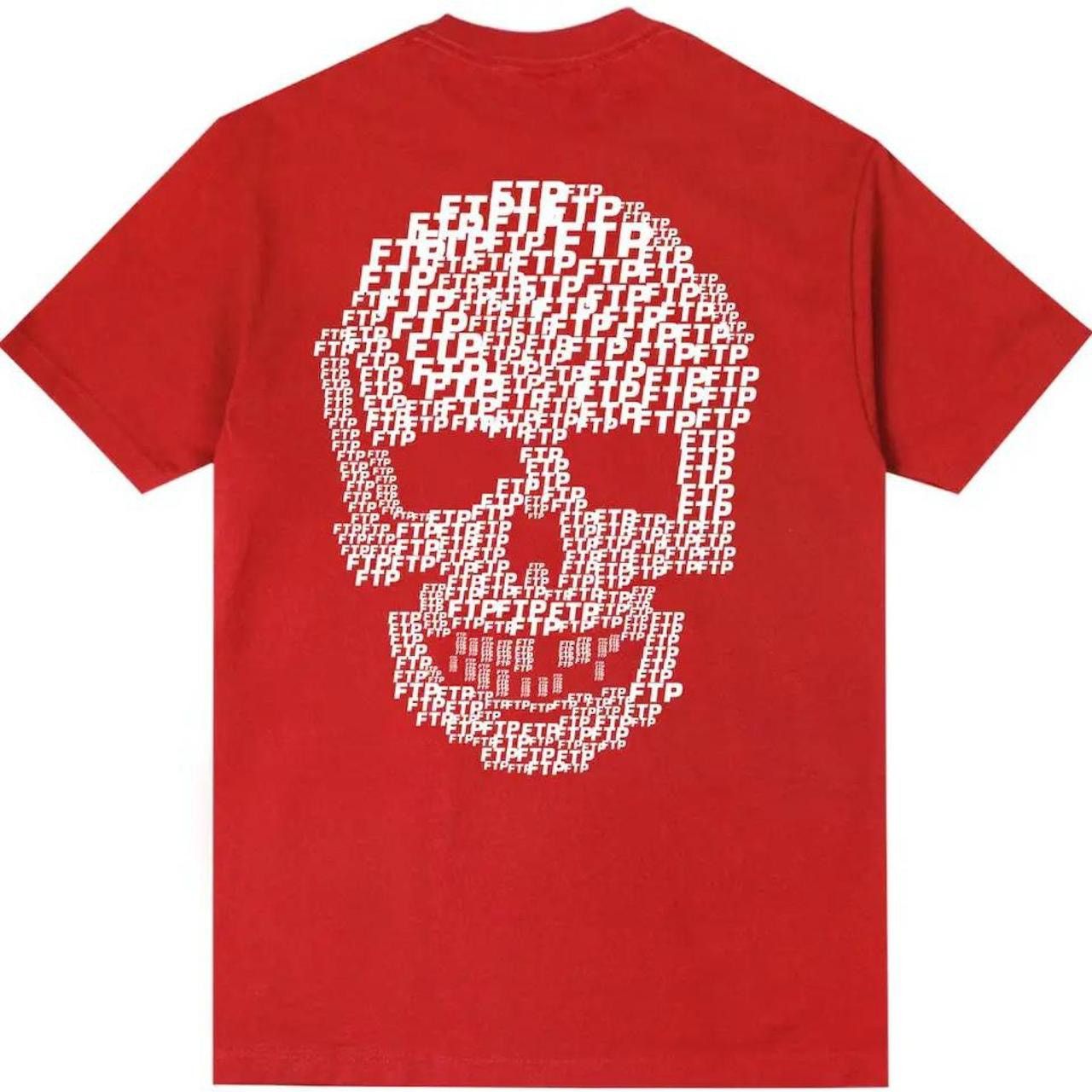 Fuck The Population FTP Skull Tee 2020 RED Size US M / EU 48-50 / 2 - 2 Thumbnail