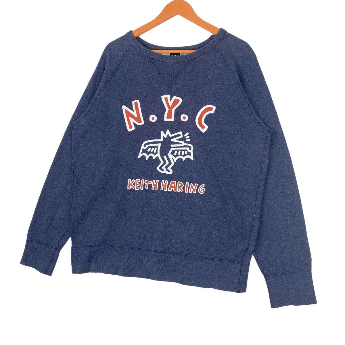 Keith Haring Keith Haring Sweatshirt Crewneck Pullover Jumper Size US L / EU 52-54 / 3 - 3 Thumbnail