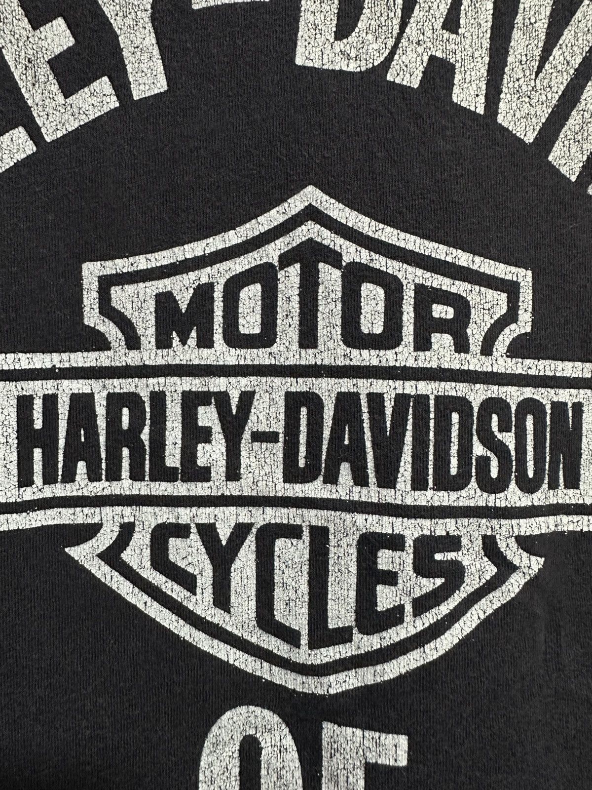 Harley Davidson × Vintage Vintage Harley-Davidson Of Sarasota Florida Faded Tee Size US S / EU 44-46 / 1 - 8 Thumbnail