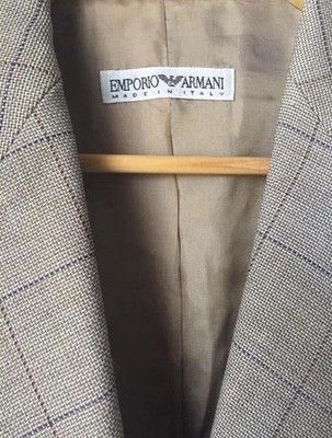 Emporio Armani EMPORIO ARMAN blazer Designer Womens RRP A$1599 y2k Size L / US 10 / IT 46 - 2 Thumbnail