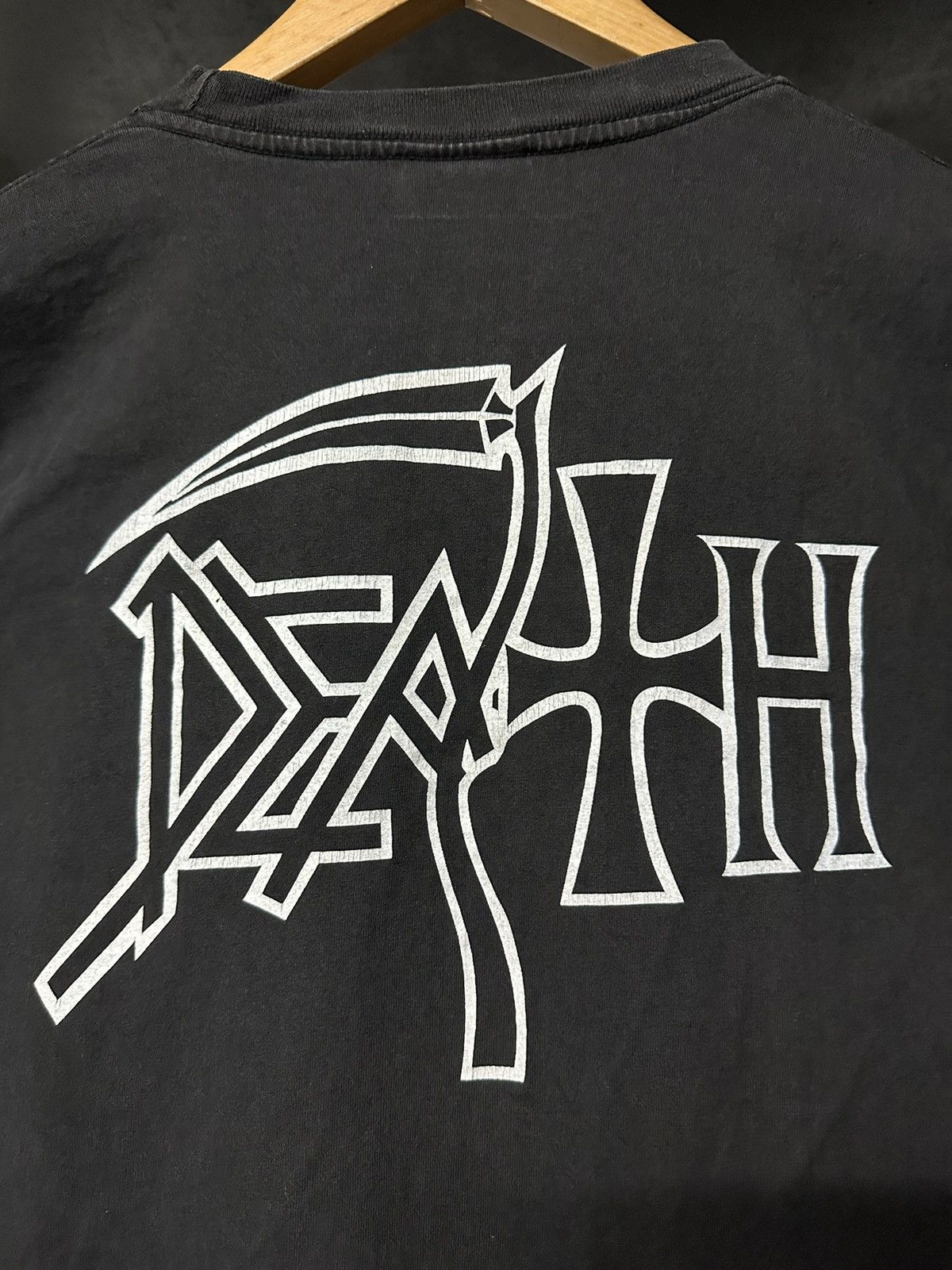 Band Tees × Vintage Vintage Death The Sound Of Perseverance Black Metal Faded T Size US L / EU 52-54 / 3 - 10 Thumbnail