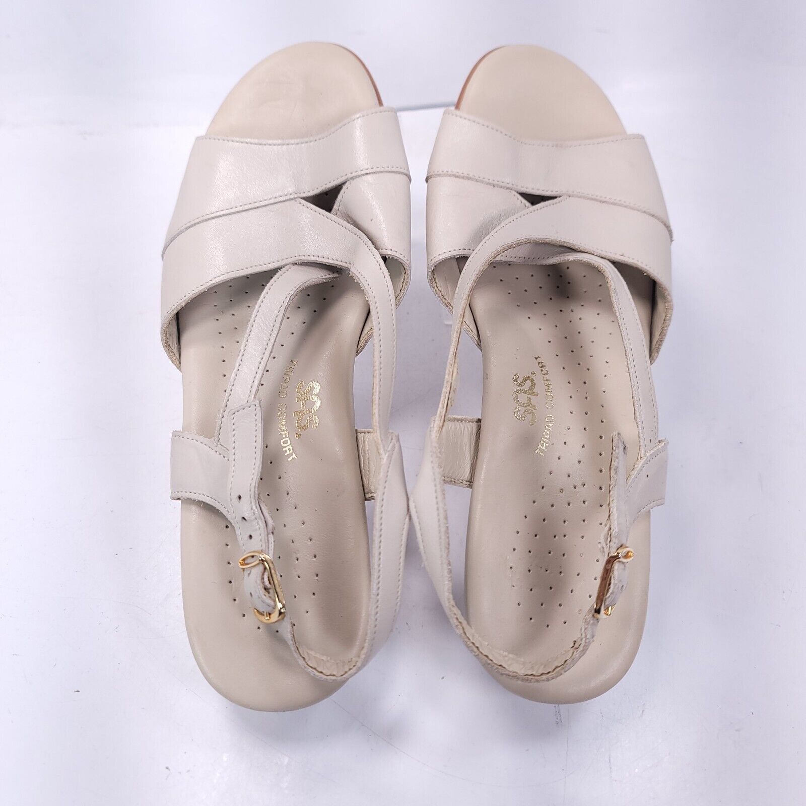 SAS SAS Tripad Comfort Ankle Strap Sandal Womens Size 8.5 Beige Size US 8.5 / IT 38.5 - 4 Thumbnail