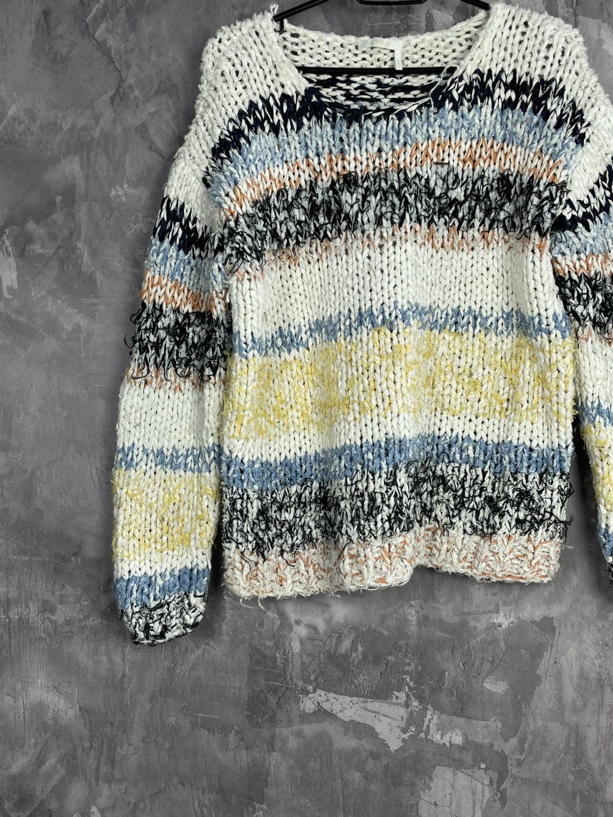 Chloe × See by Chloe Glamour Chloe Mohair Wool Oversized Sweater Size S / US 4 / IT 40 - 5 Thumbnail